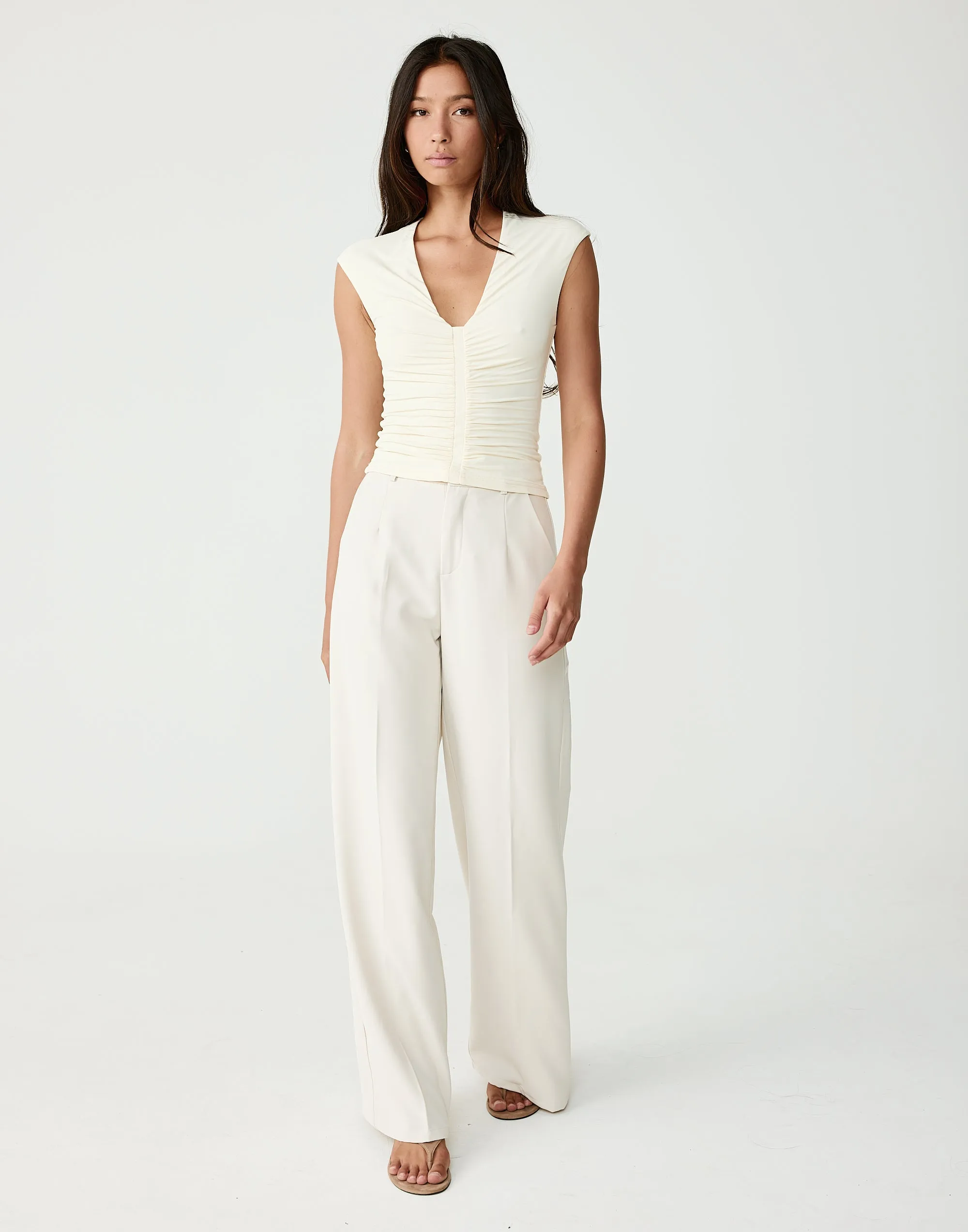 Mila Top (Cream) sold by Charcoal Clothing product image thumbnail 5