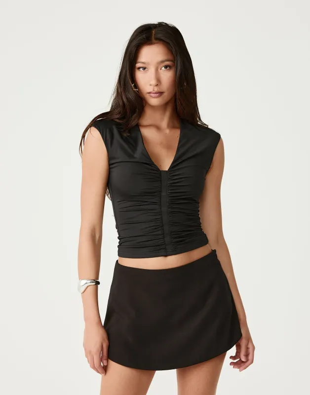 Mila Top (Black) sold by Charcoal Clothing