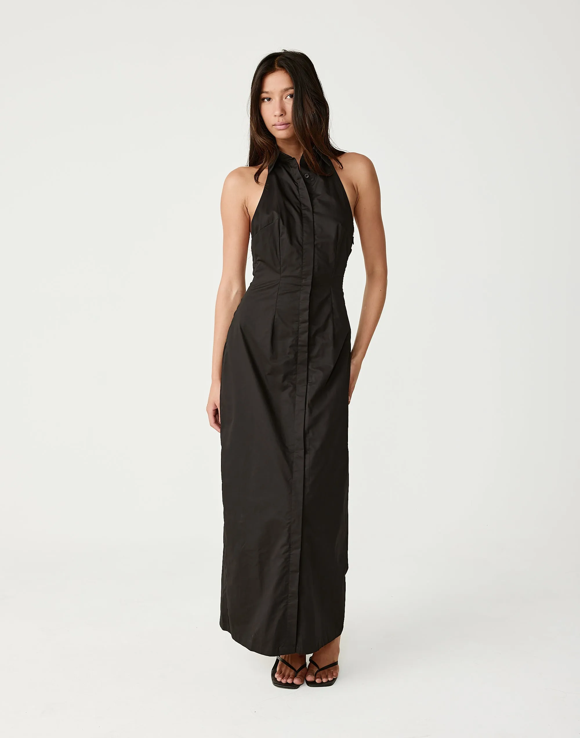 Tides Maxi Dress (Black) sold by Charcoal Clothing