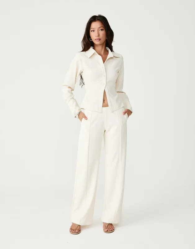 Kalla Pants (Cream) sold by Charcoal Clothing