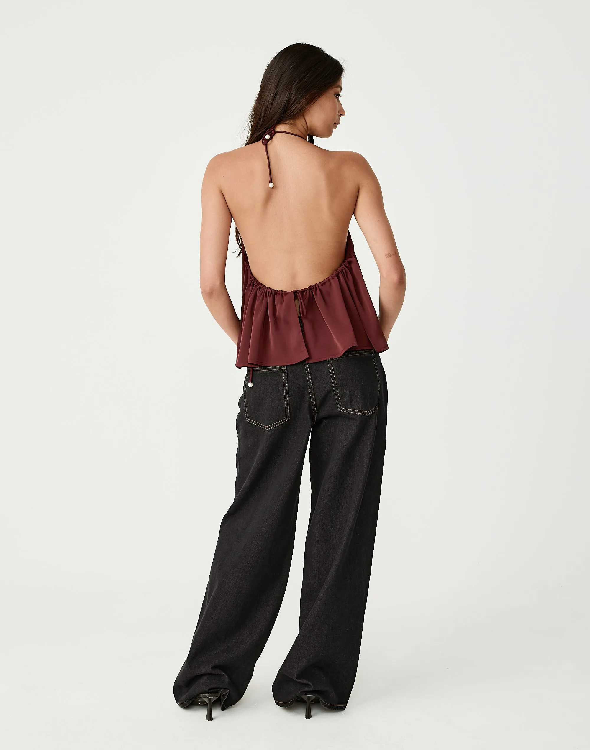 Brooklyn Top (Sangria) sold by Charcoal Clothing product image thumbnail 2