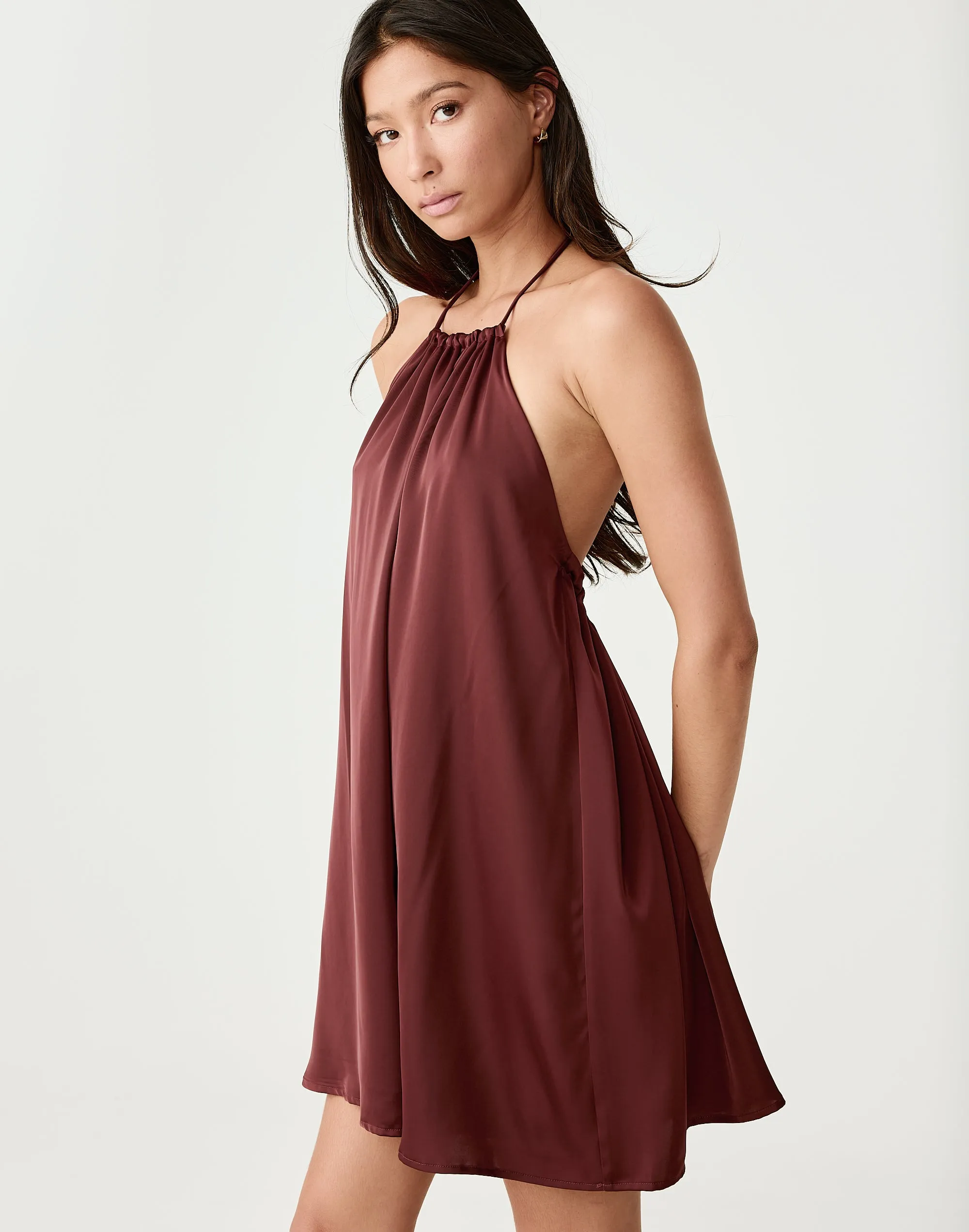 Brooklyn Mini Dress (Sangria) sold by Charcoal Clothing product image thumbnail 2