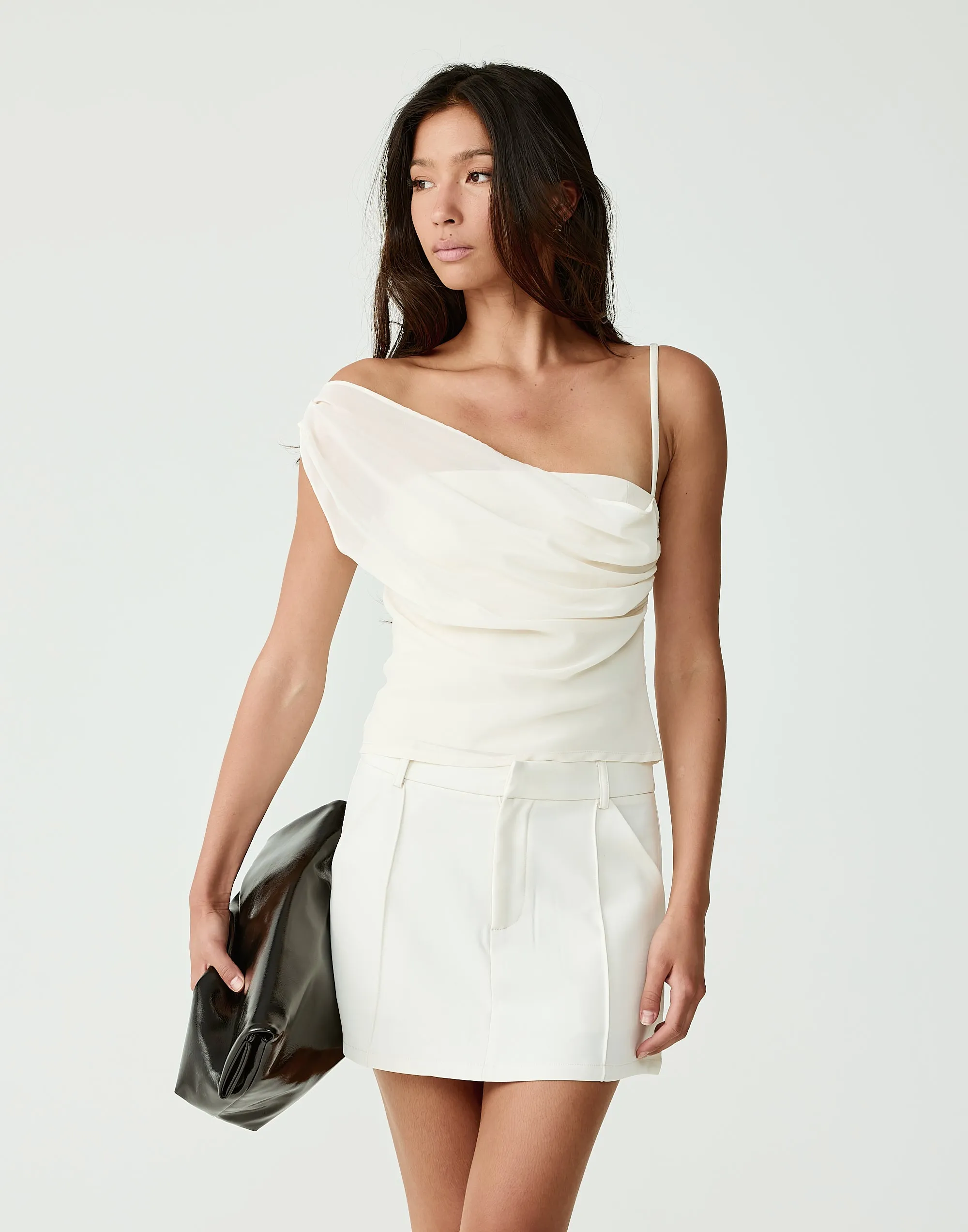 Quinn Mini Skirt (Oat) sold by Charcoal Clothing product image thumbnail 2