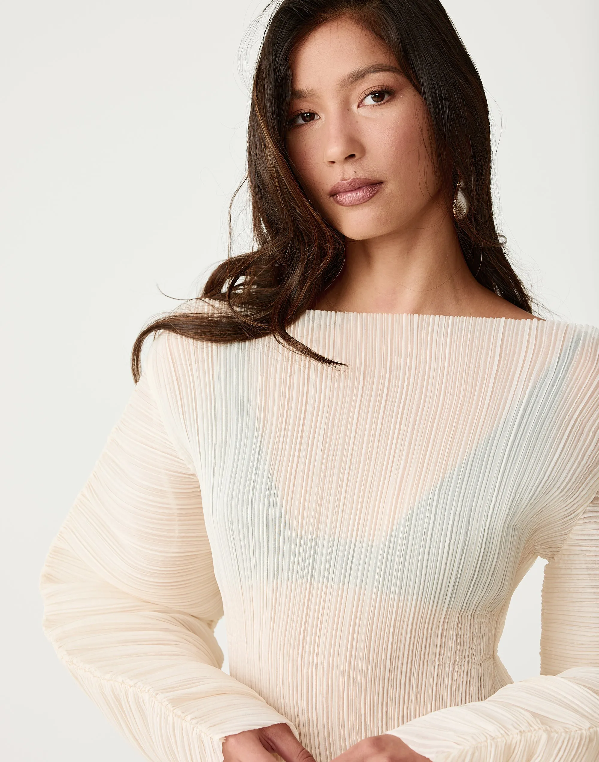 Bourke Top (Cream) sold by Charcoal Clothing product image thumbnail 3