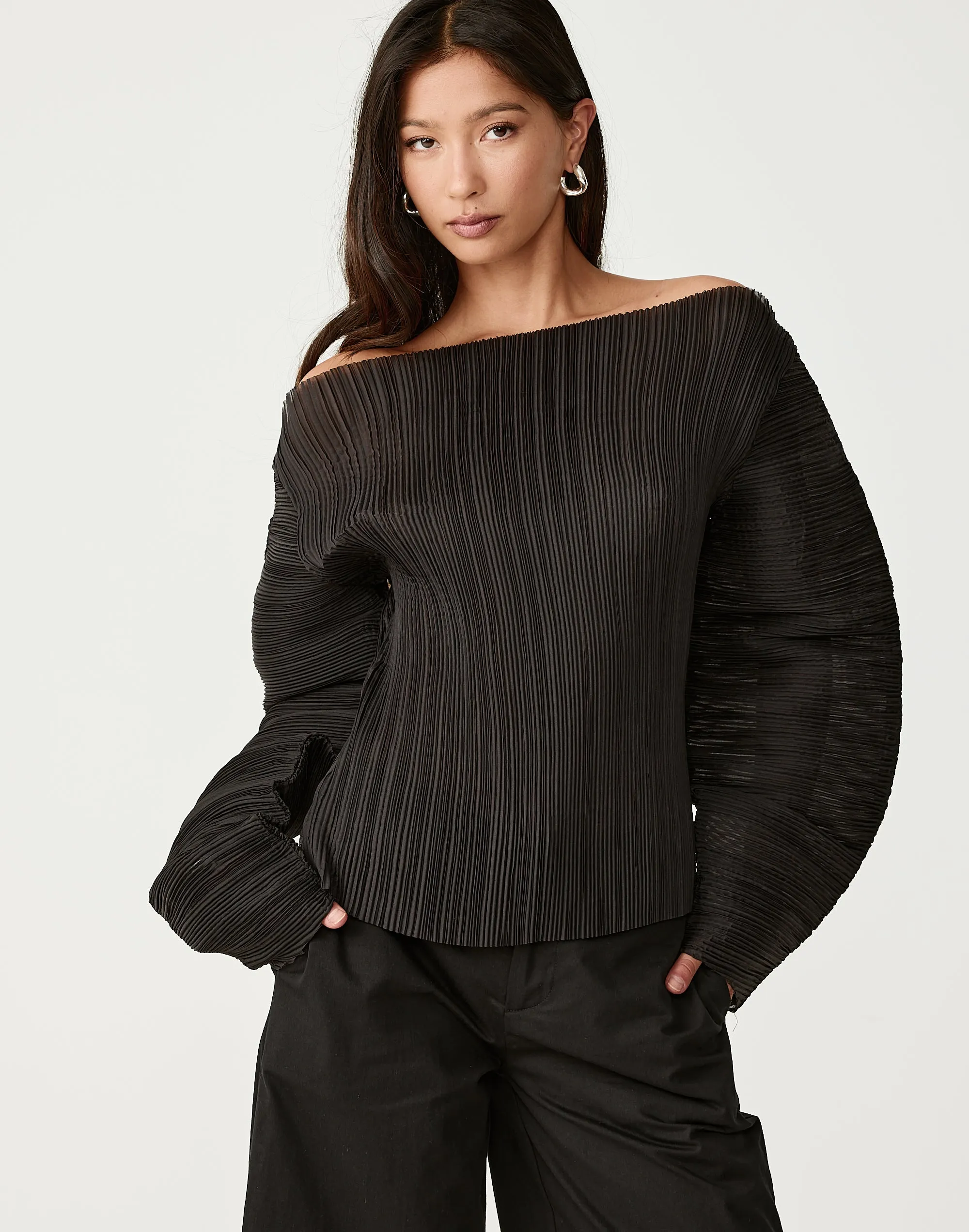 Bourke Top (Black) sold by Charcoal Clothing product image thumbnail 3