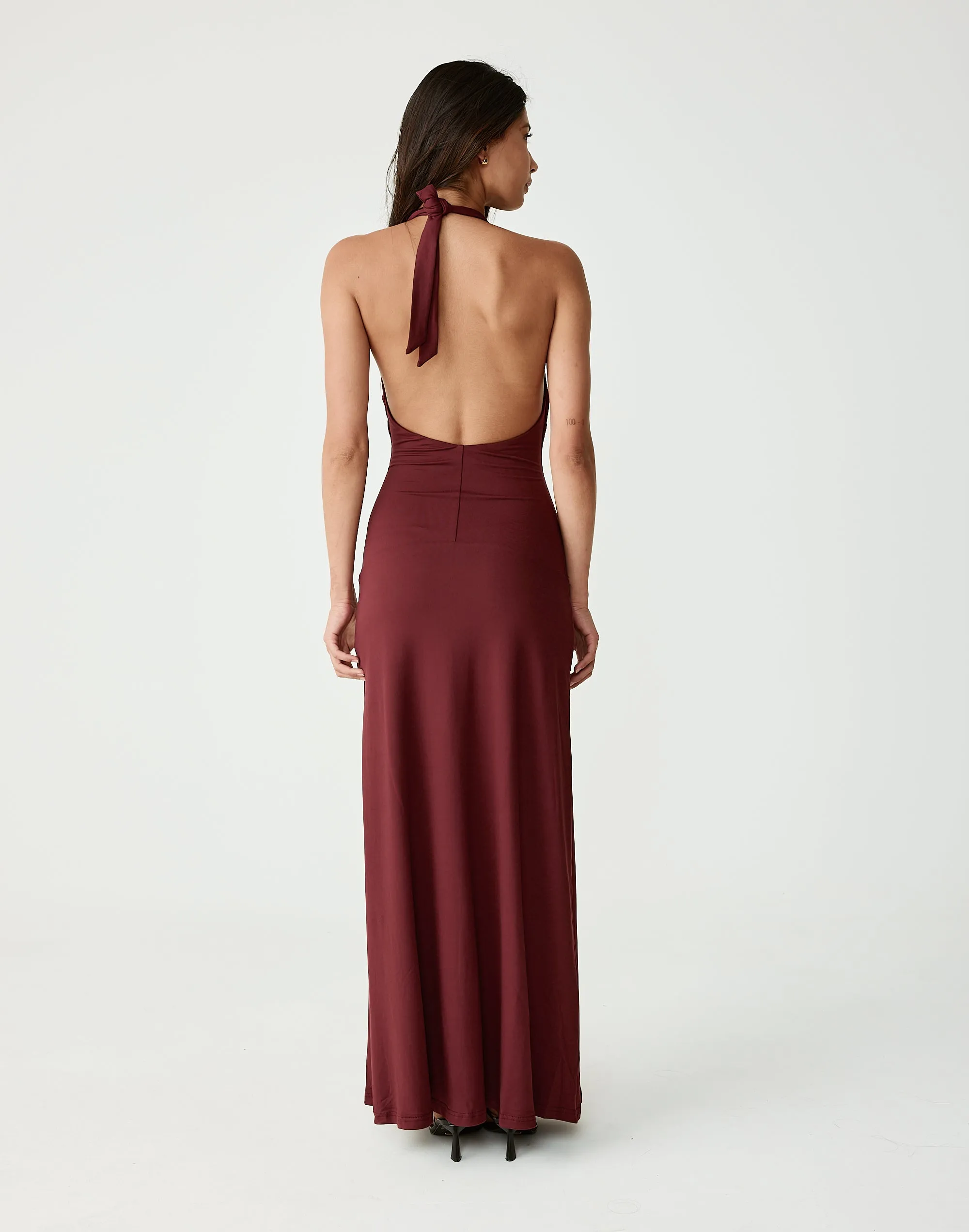 Araminta Maxi Dress (Wine) sold by Charcoal Clothing product image thumbnail 2