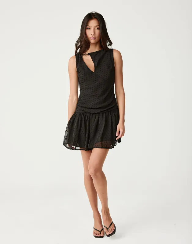 Fia Mini Dress (Black) sold by Charcoal Clothing