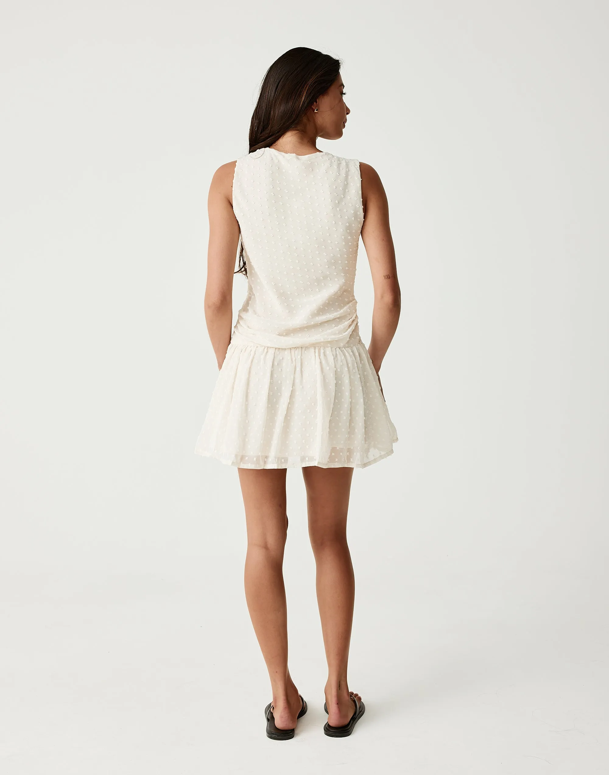 Fia Mini Dress (Cream) sold by Charcoal Clothing product image thumbnail 4