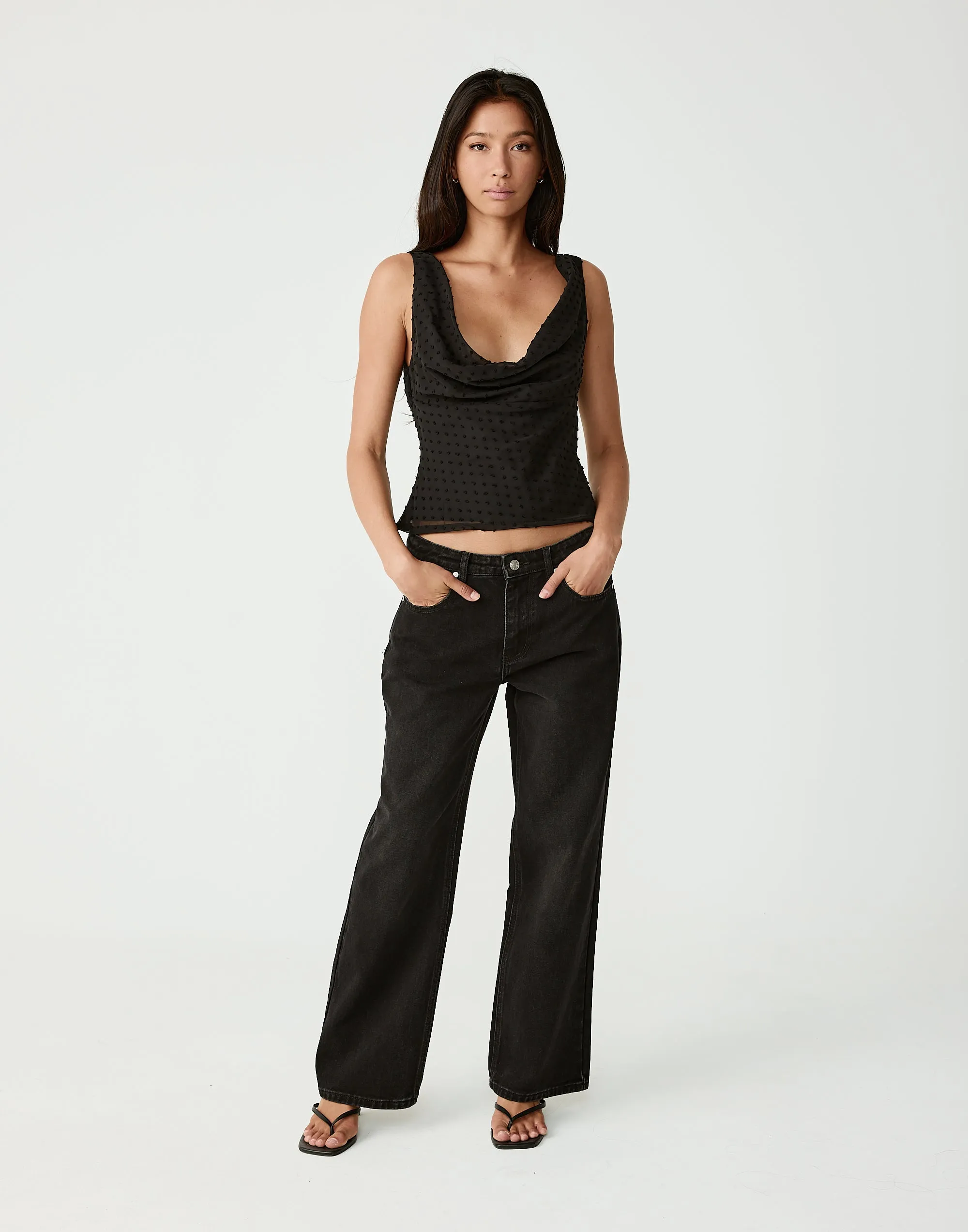 Penny Top (Black) sold by Charcoal Clothing