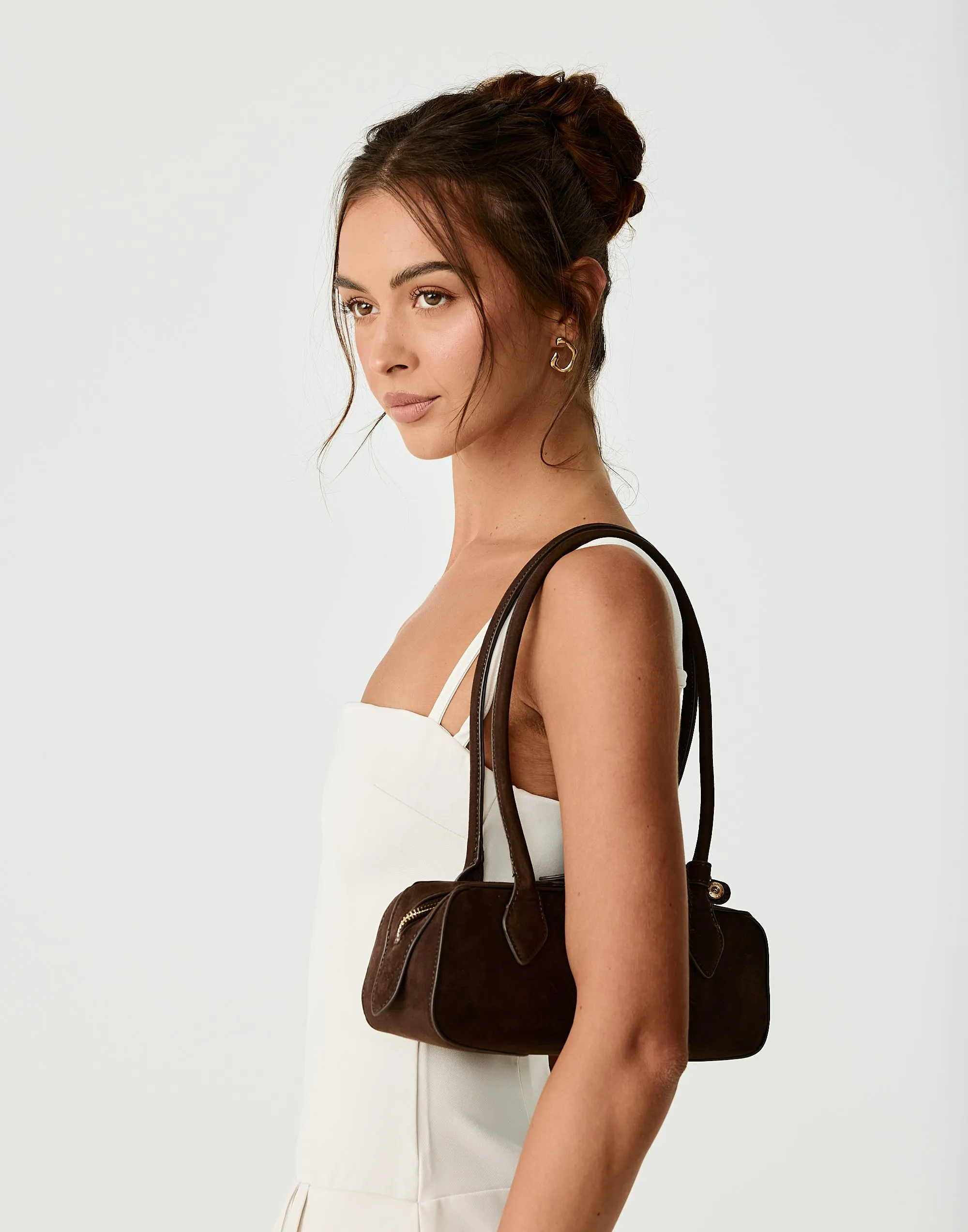 Gia Shoulder Bag (Dark Cacao Sand) - By Billini sold by Charcoal Clothing product image thumbnail 3