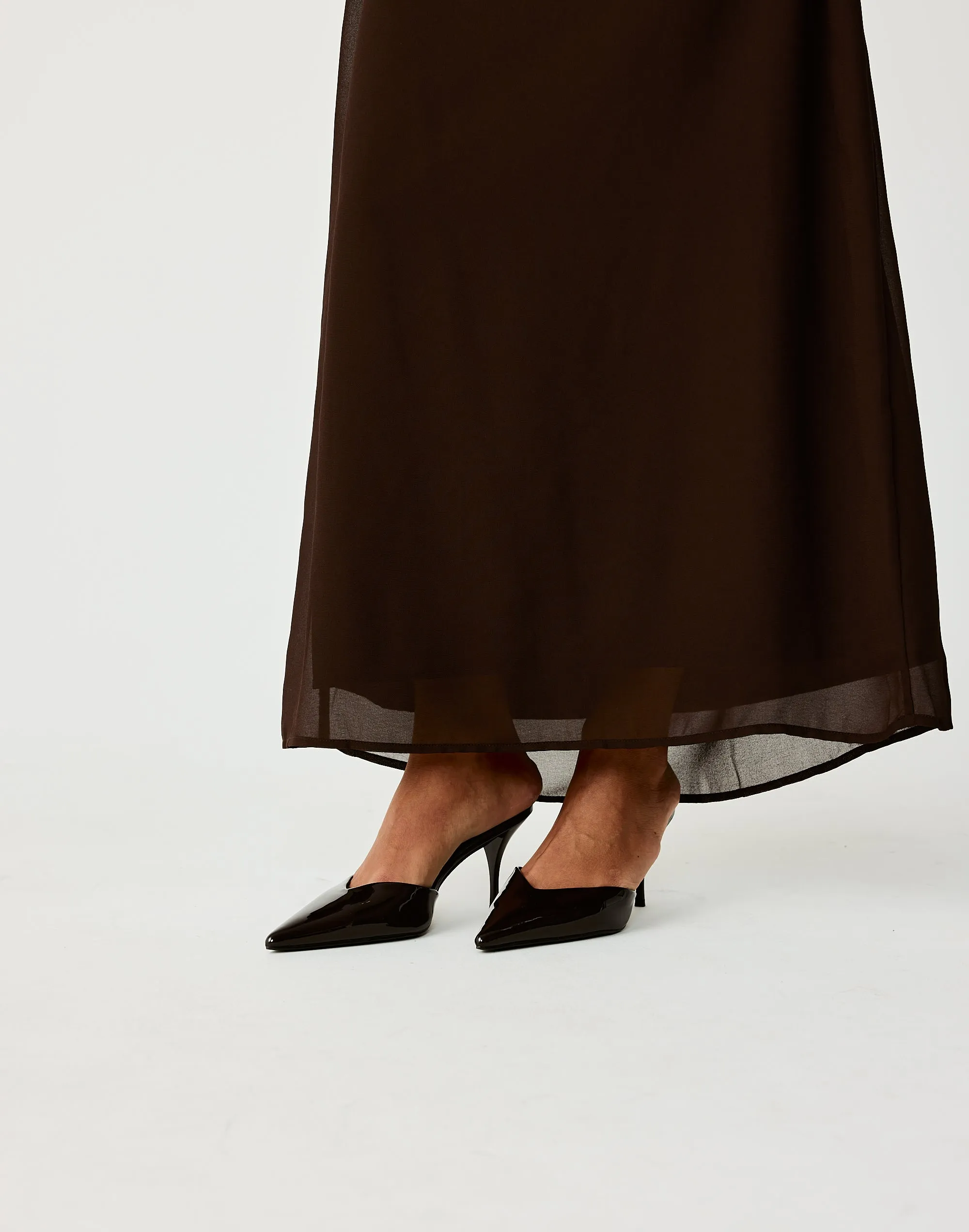 Manson Heels (Chocolate Patent) - By Billini sold by Charcoal Clothing product image thumbnail 2
