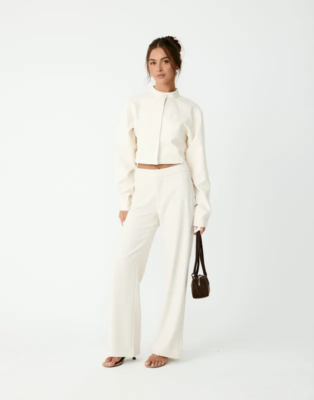 Acelin Jacket (Oat) sold by Charcoal Clothing