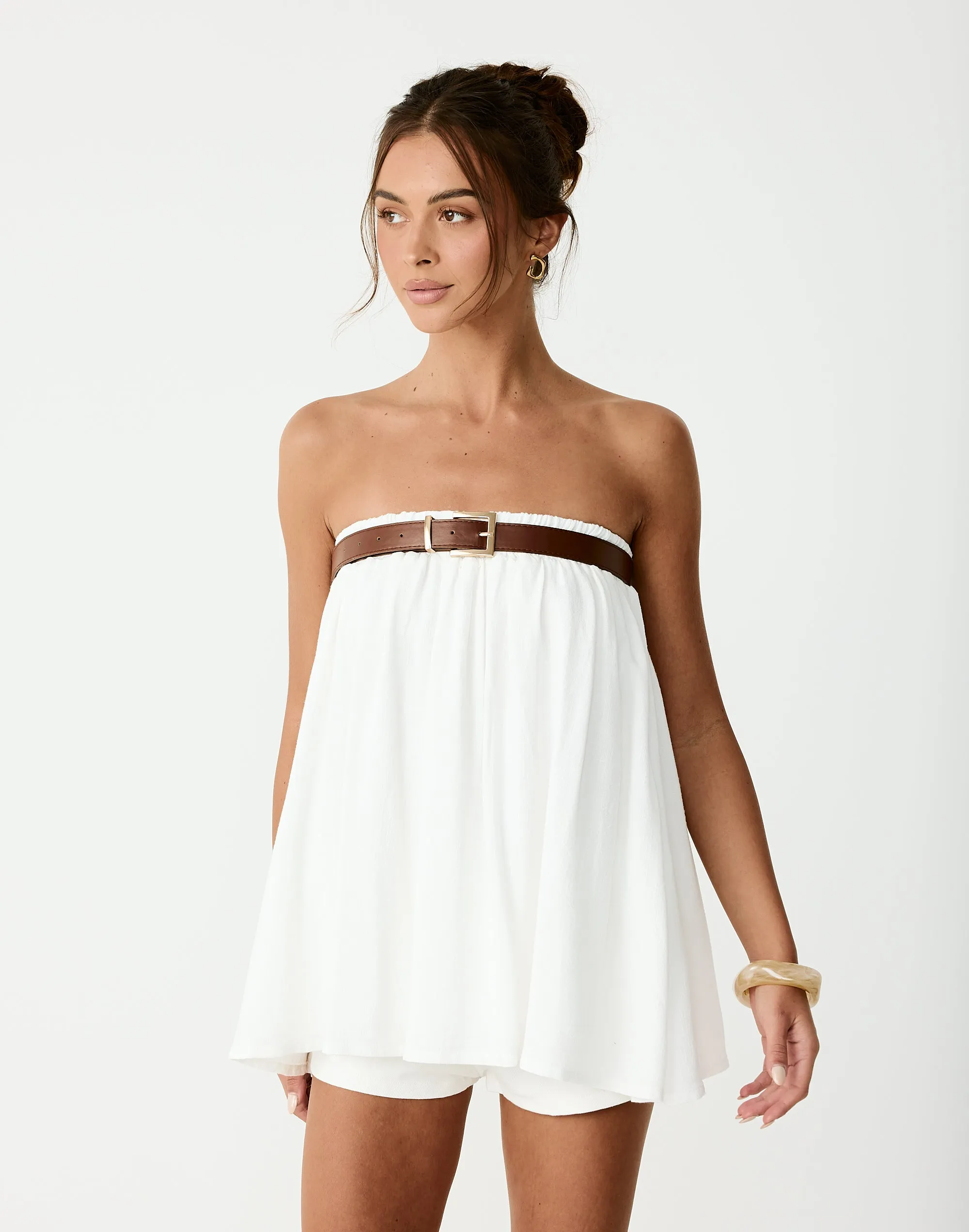 Garden Party Top (Off White) sold by Charcoal Clothing