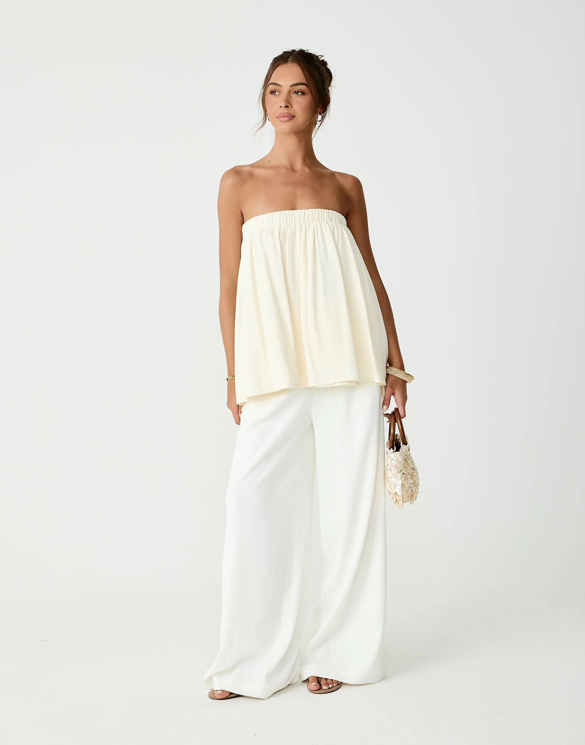 Garden Party Top (Buttercream) sold by Charcoal Clothing product image thumbnail 4