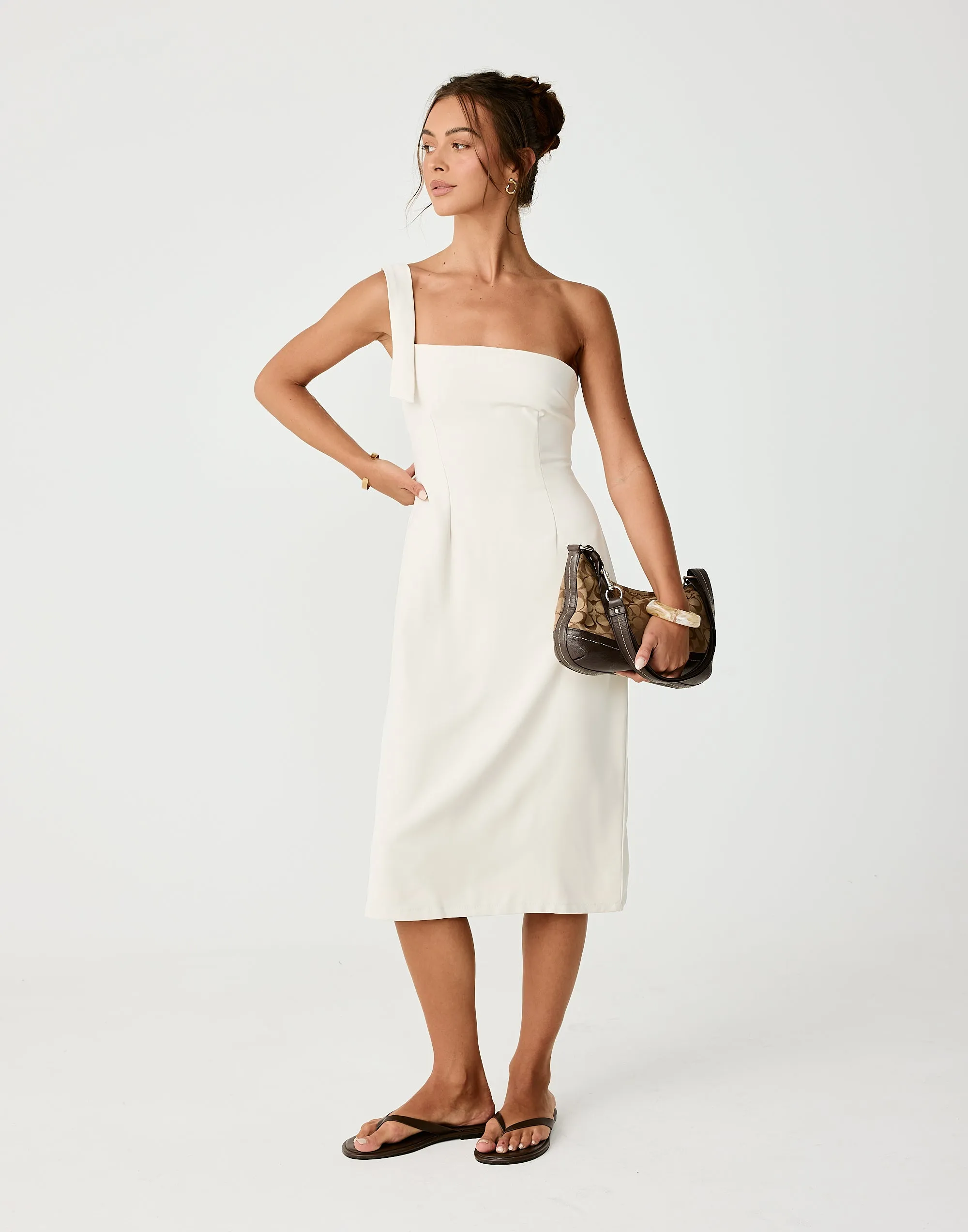 Sebel Midi Dress (Oat) sold by Charcoal Clothing product image thumbnail 5