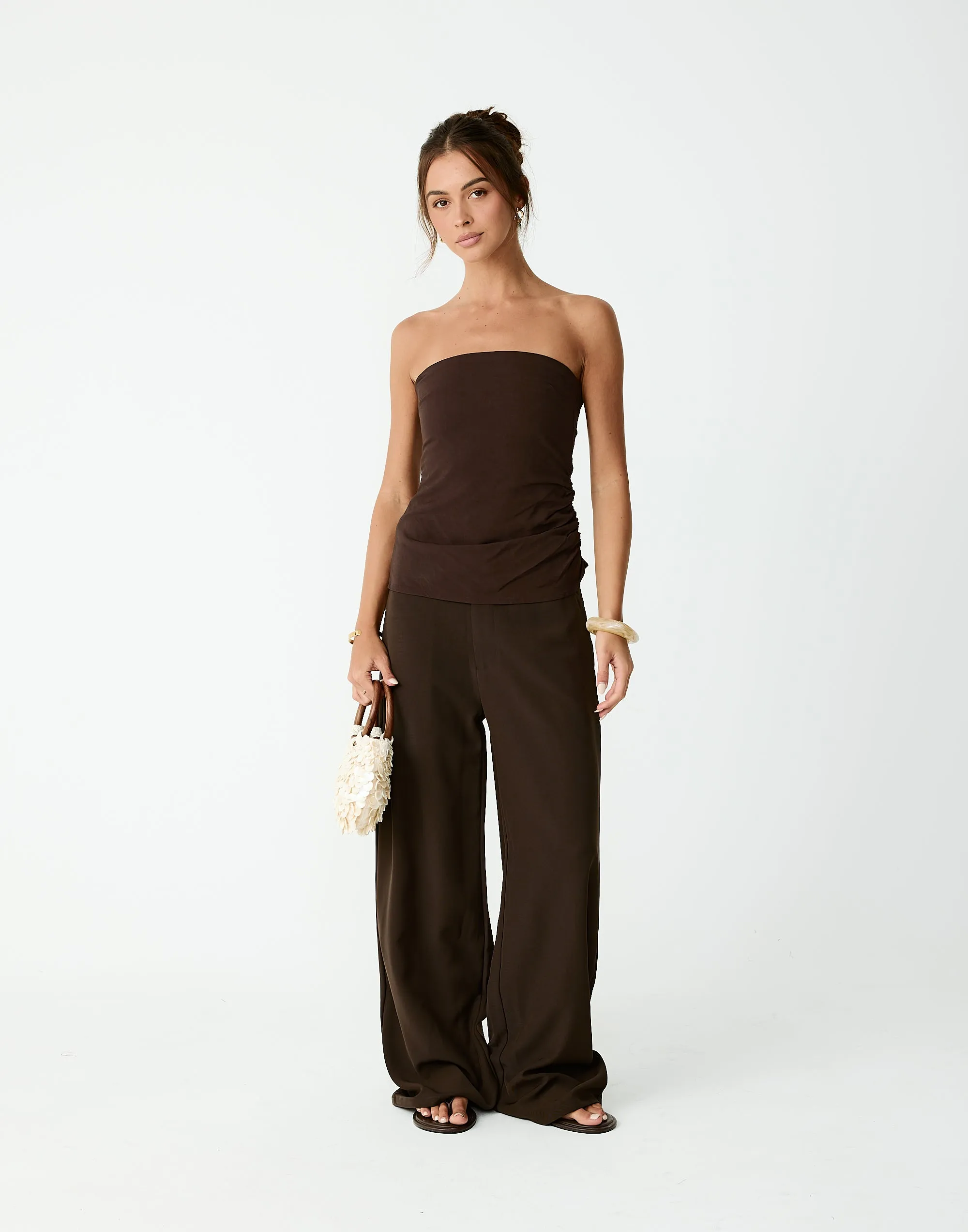 Coastal Top (Chocolate) sold by Charcoal Clothing product image thumbnail 3