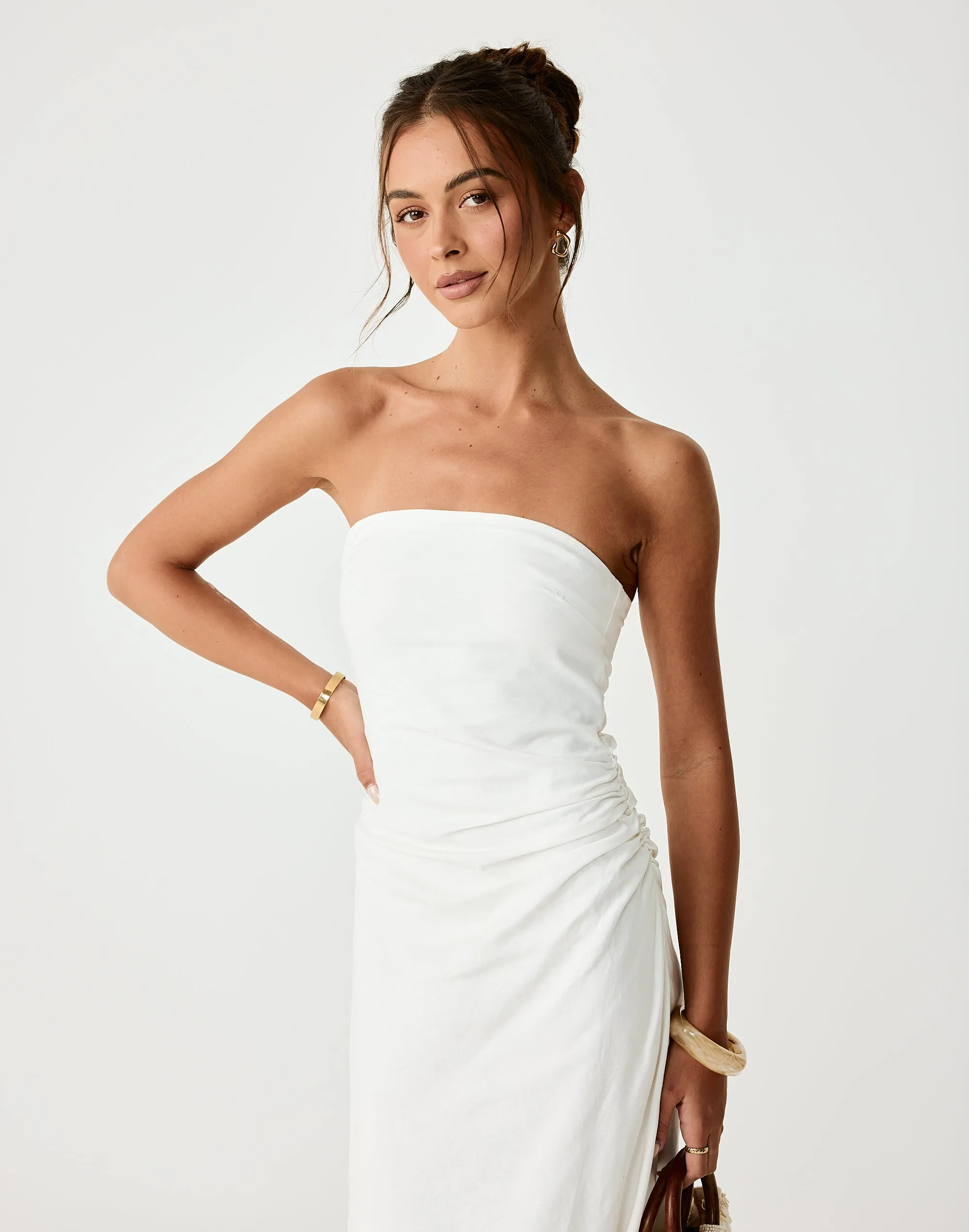 Coastal Midi Dress (Off White) sold by Charcoal Clothing product image thumbnail 5