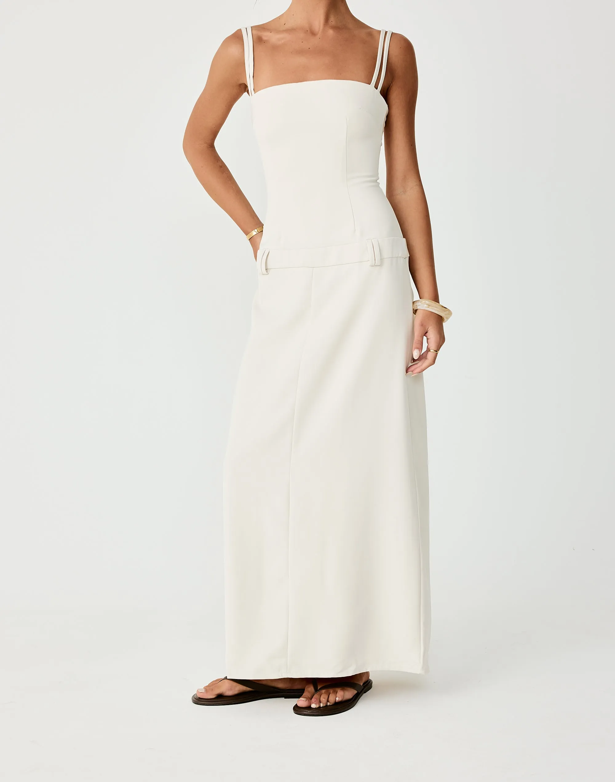 Boone Maxi Dress (Oat) sold by Charcoal Clothing product image thumbnail 3