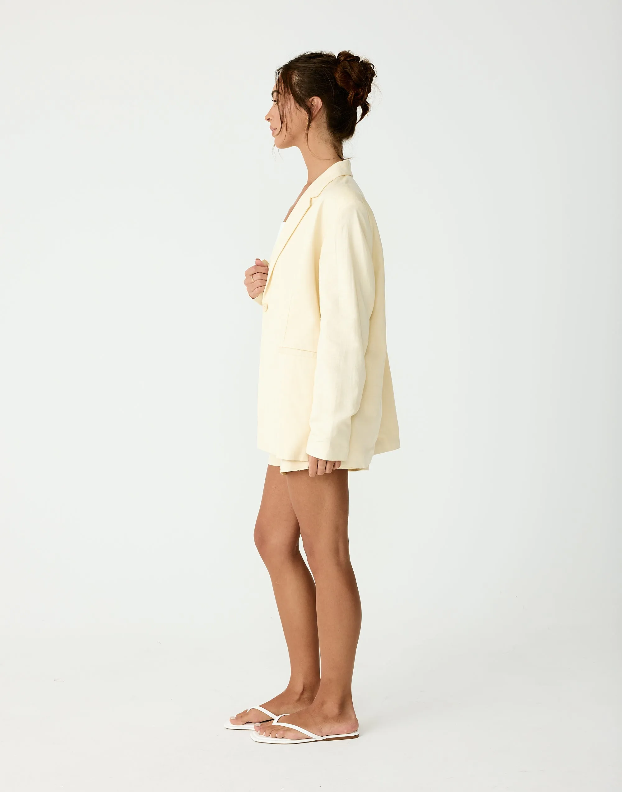 Golden Hour Blazer (Lemon) sold by Charcoal Clothing product image thumbnail 3