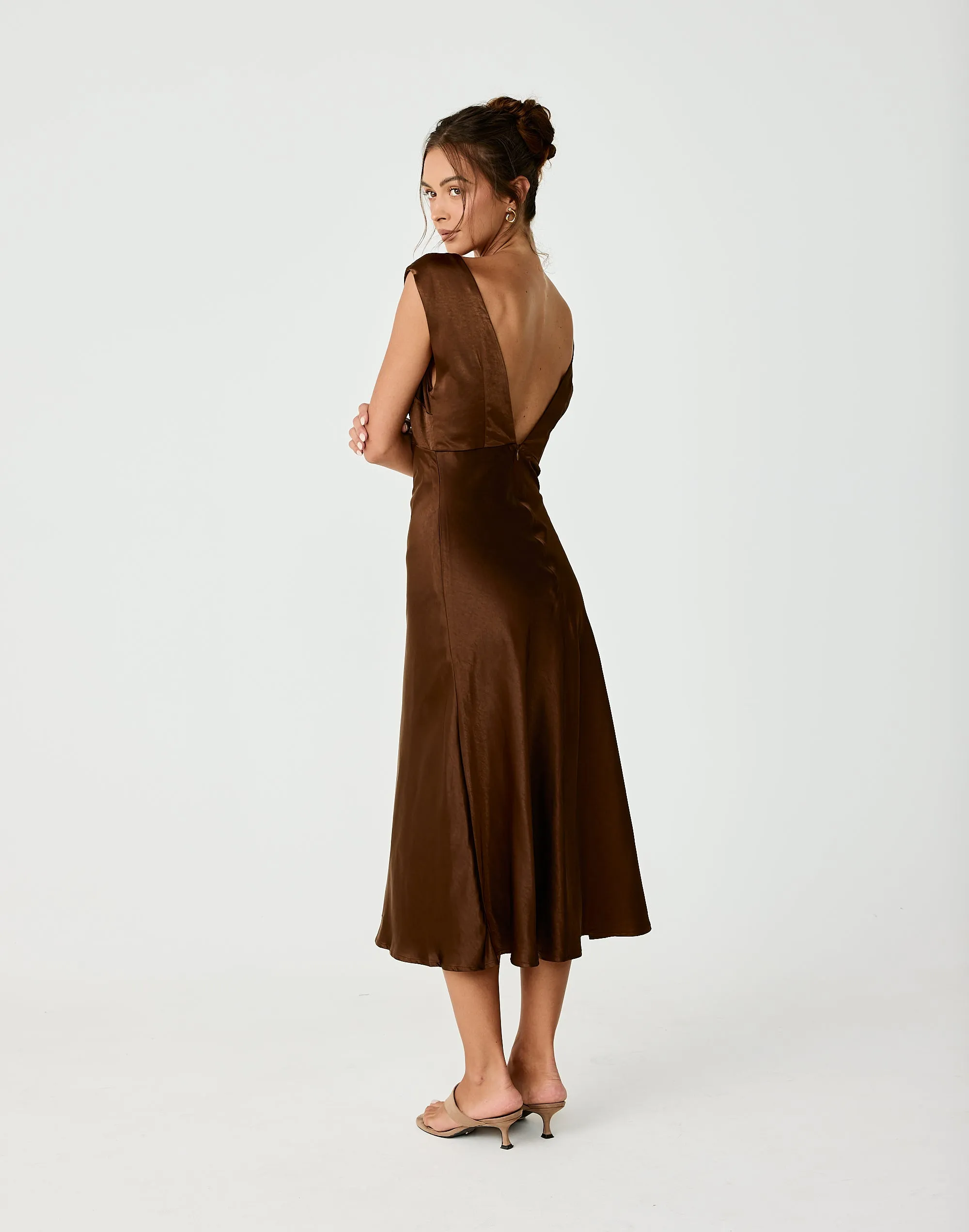 Social Midi Dress (Toffee) sold by Charcoal Clothing product image thumbnail 2