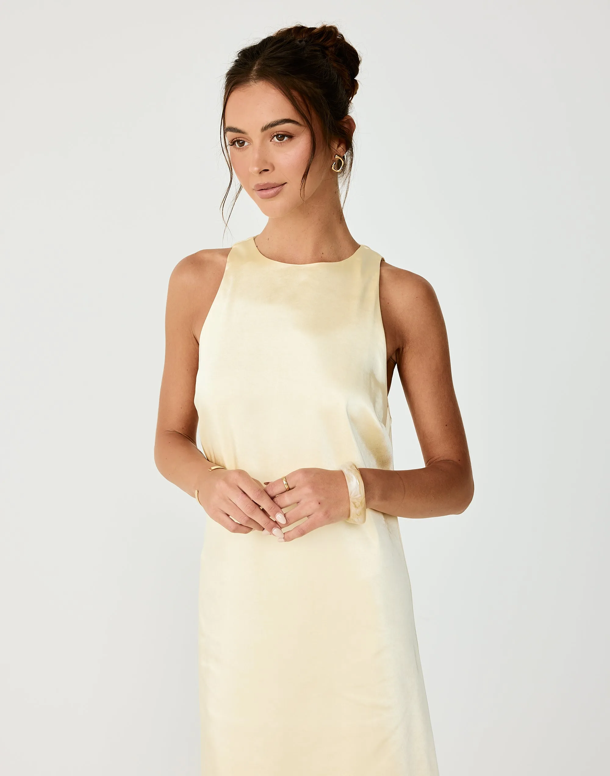 Juro Maxi Dress (Lemon) sold by Charcoal Clothing product image thumbnail 2