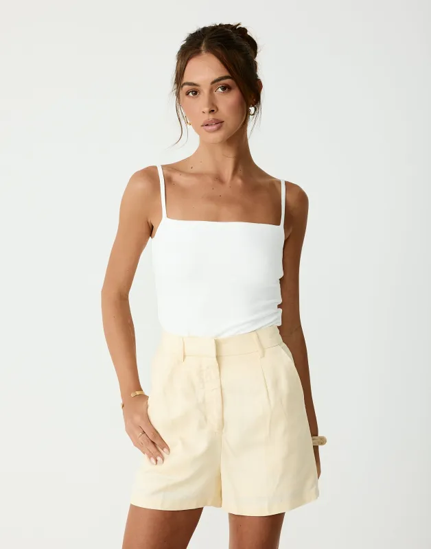 Tobin Top (White) made by Charcoal Clothing