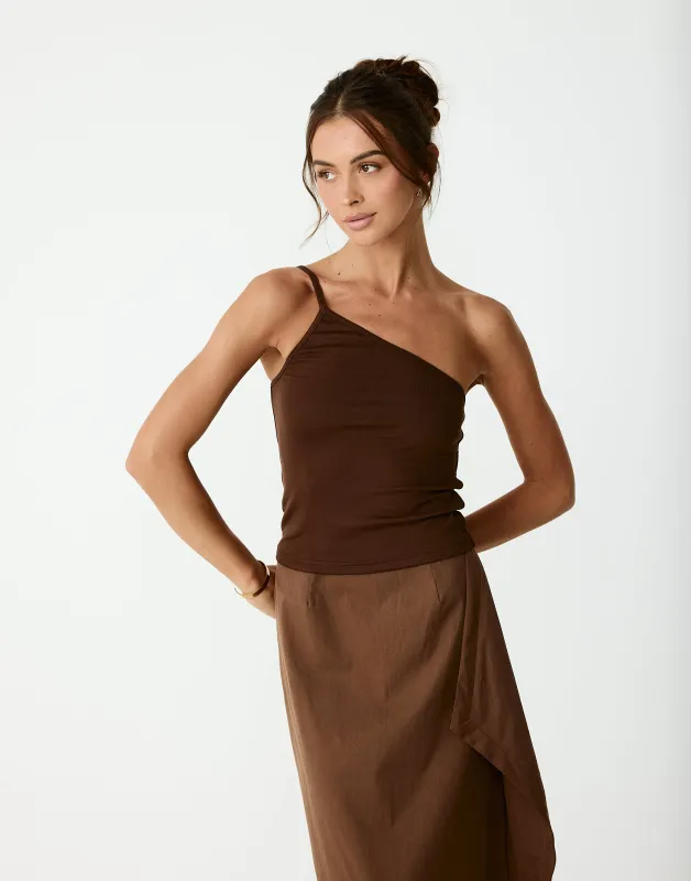 Market Top (Chocolate) sold by Charcoal Clothing