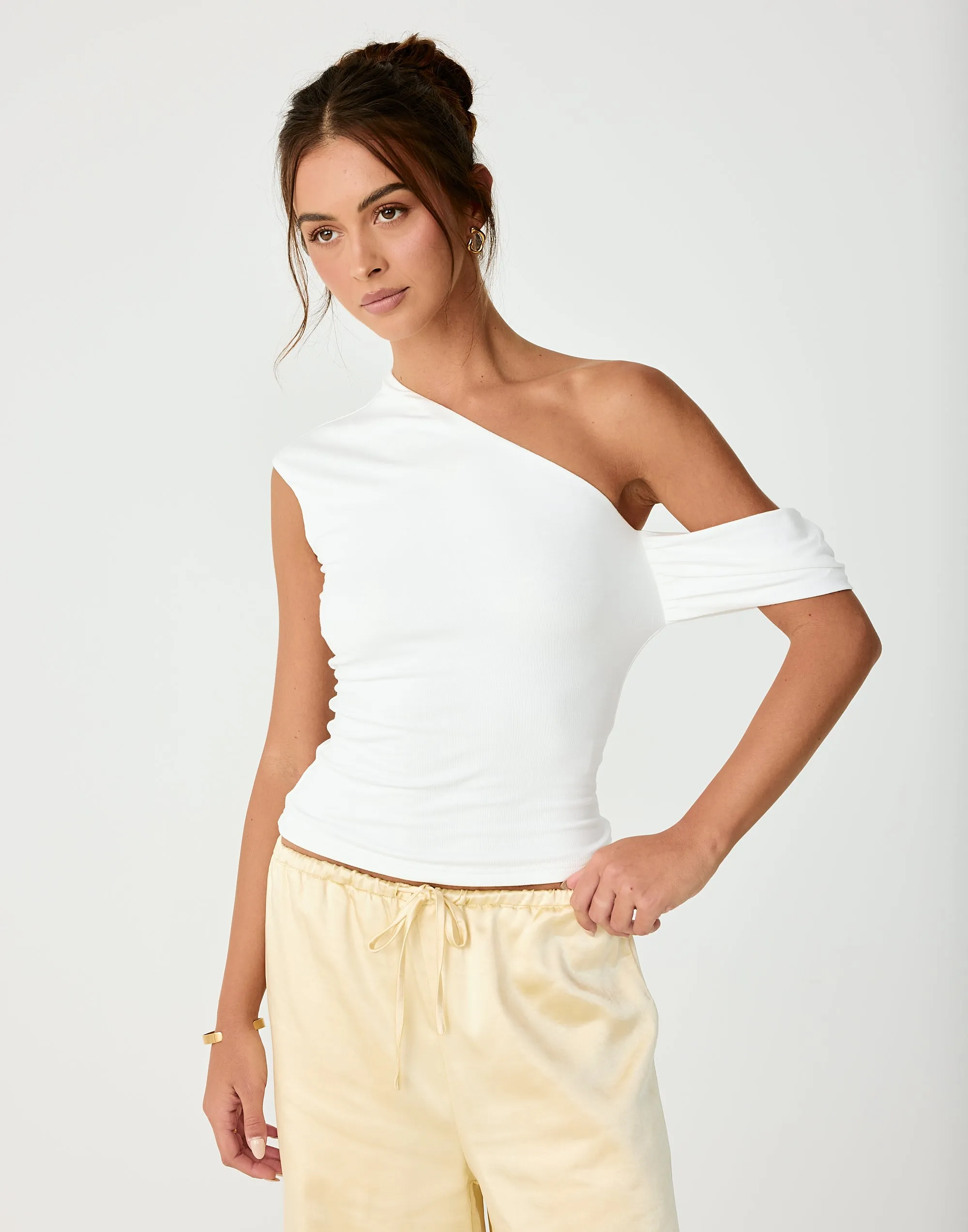 Powell Top (White) sold by Charcoal Clothing product image thumbnail 3