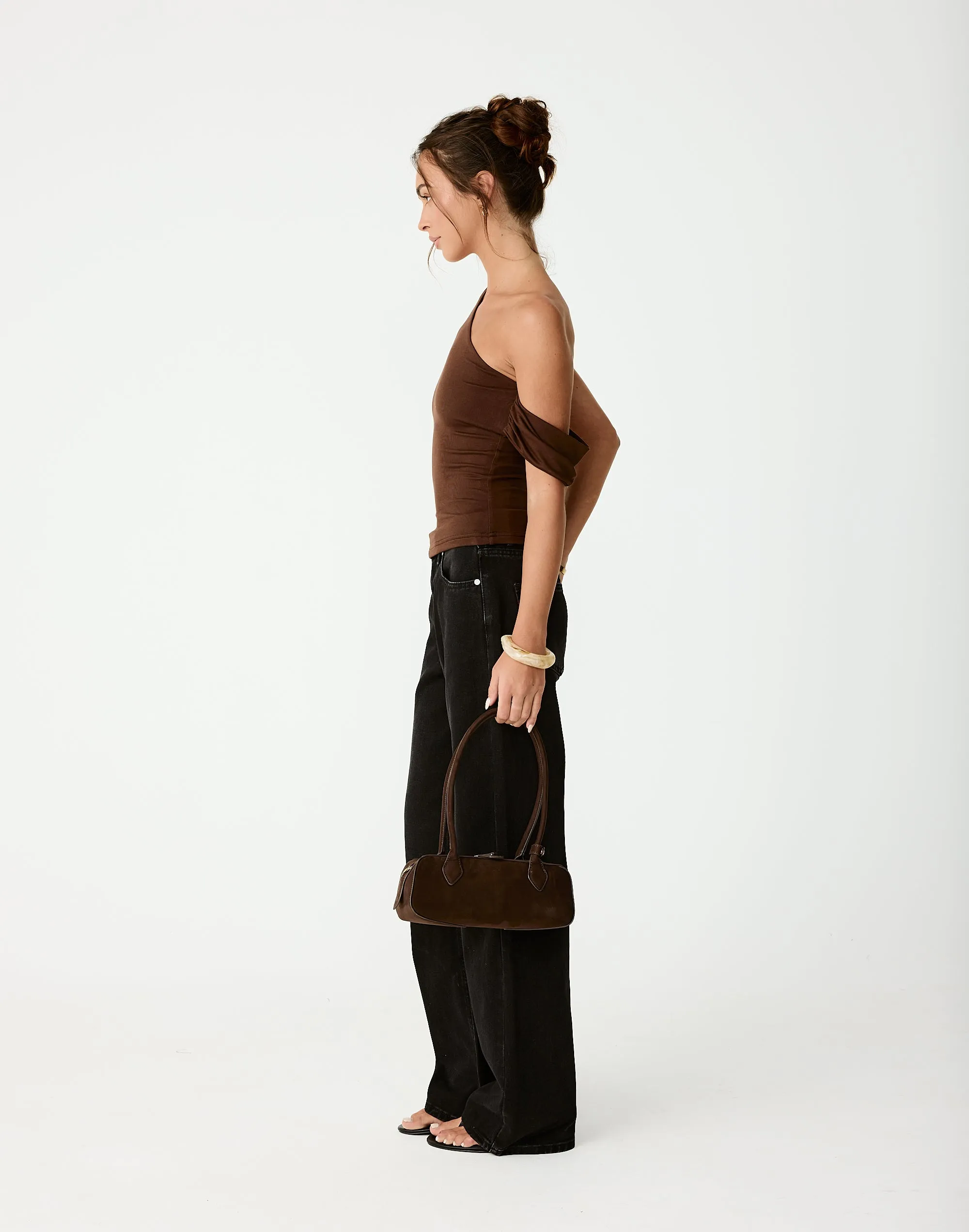 Powell Top (Chocolate) sold by Charcoal Clothing product image thumbnail 4