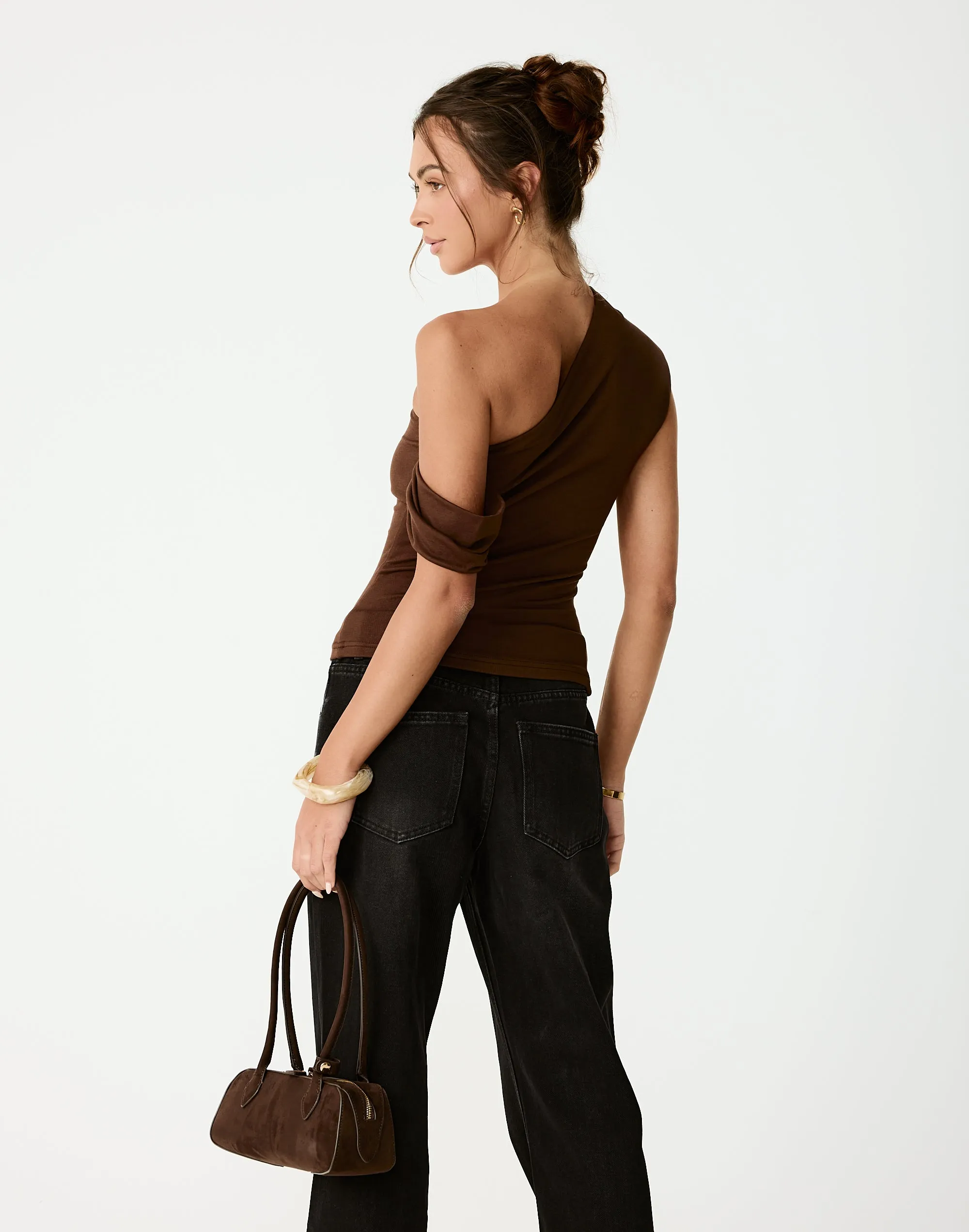 Powell Top (Chocolate) sold by Charcoal Clothing product image thumbnail 2