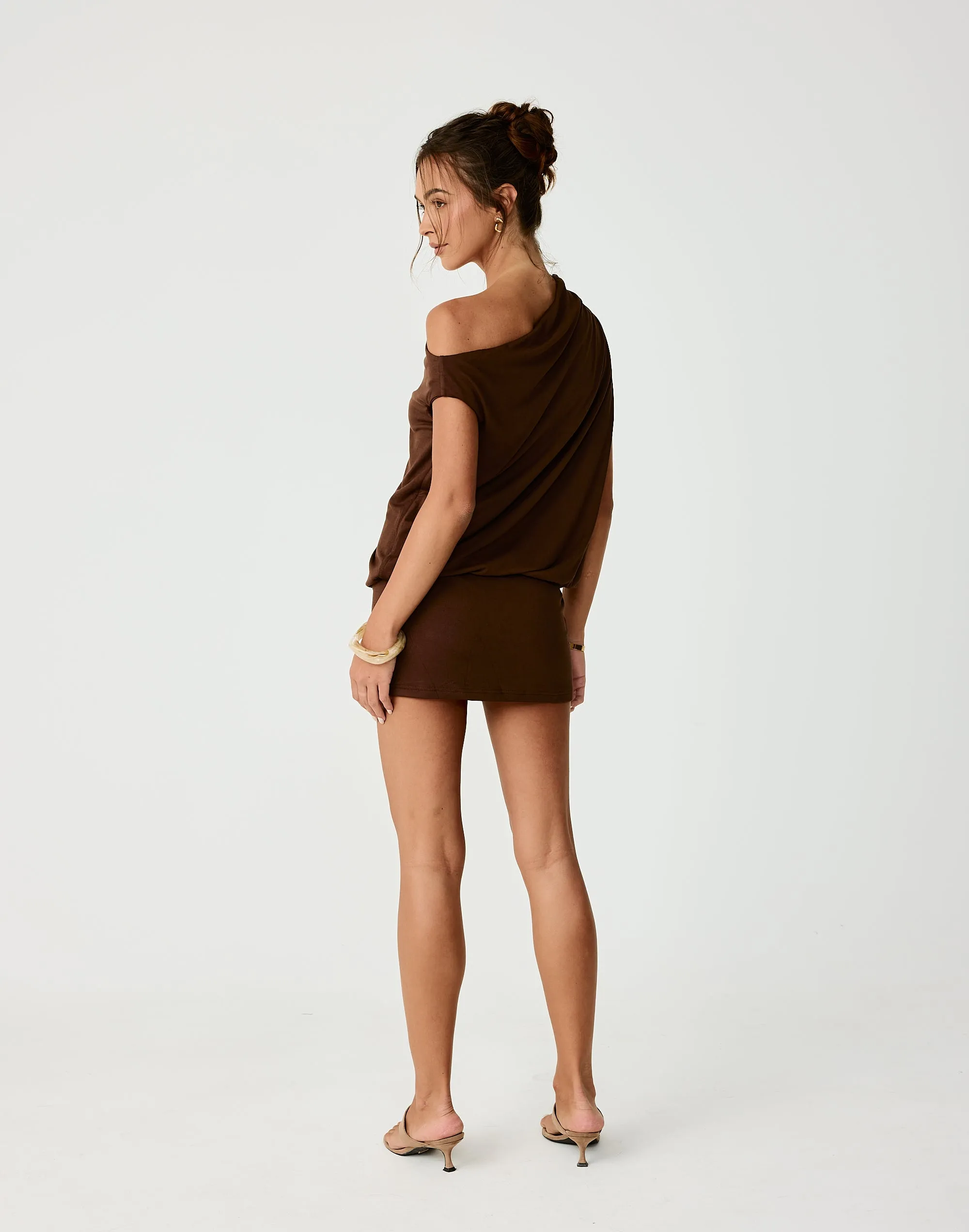 Embry Mini Dress (Chocolate) sold by Charcoal Clothing product image thumbnail 2