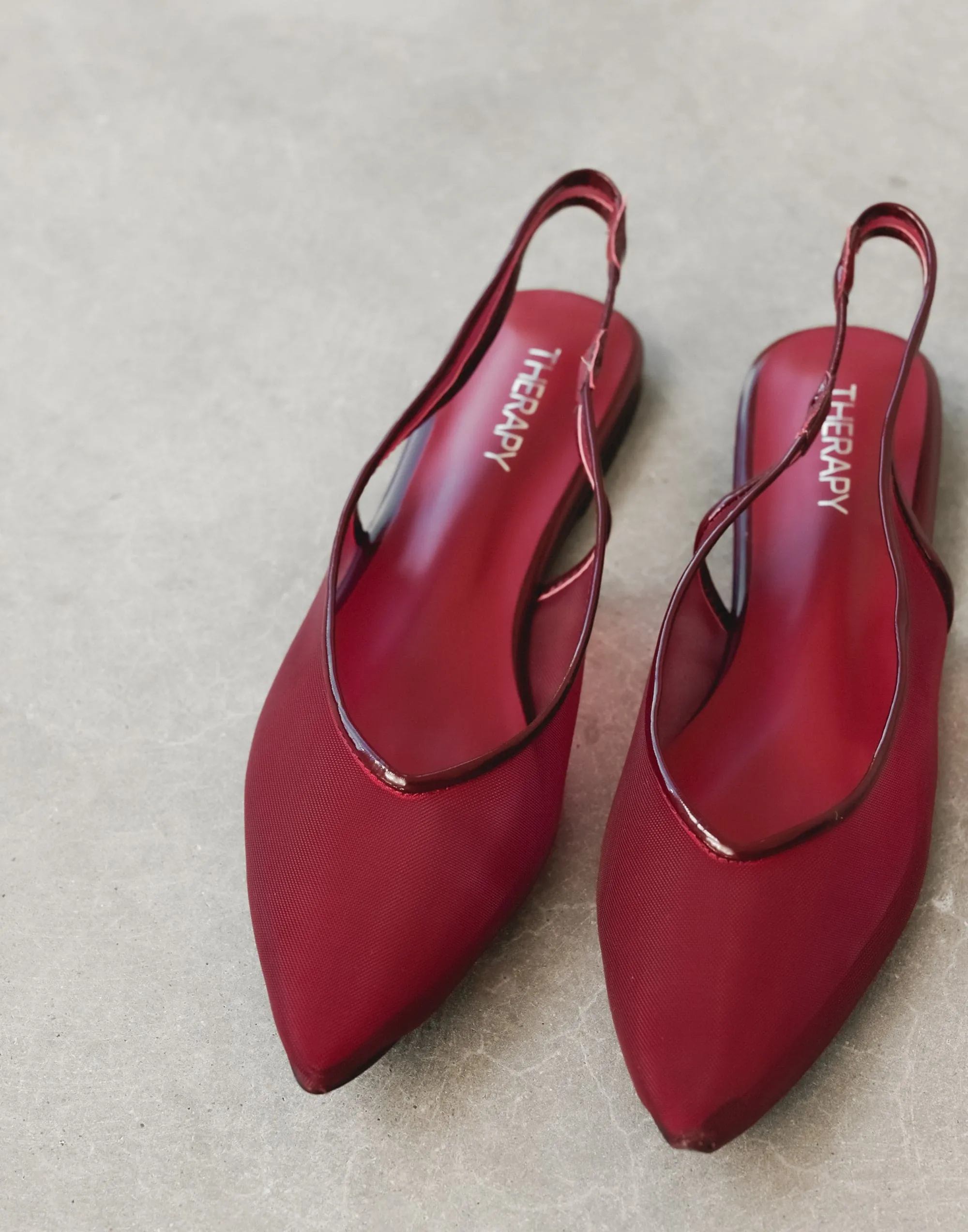 Lazer Flats (Cherry) - By Therapy sold by Charcoal Clothing product image thumbnail 3