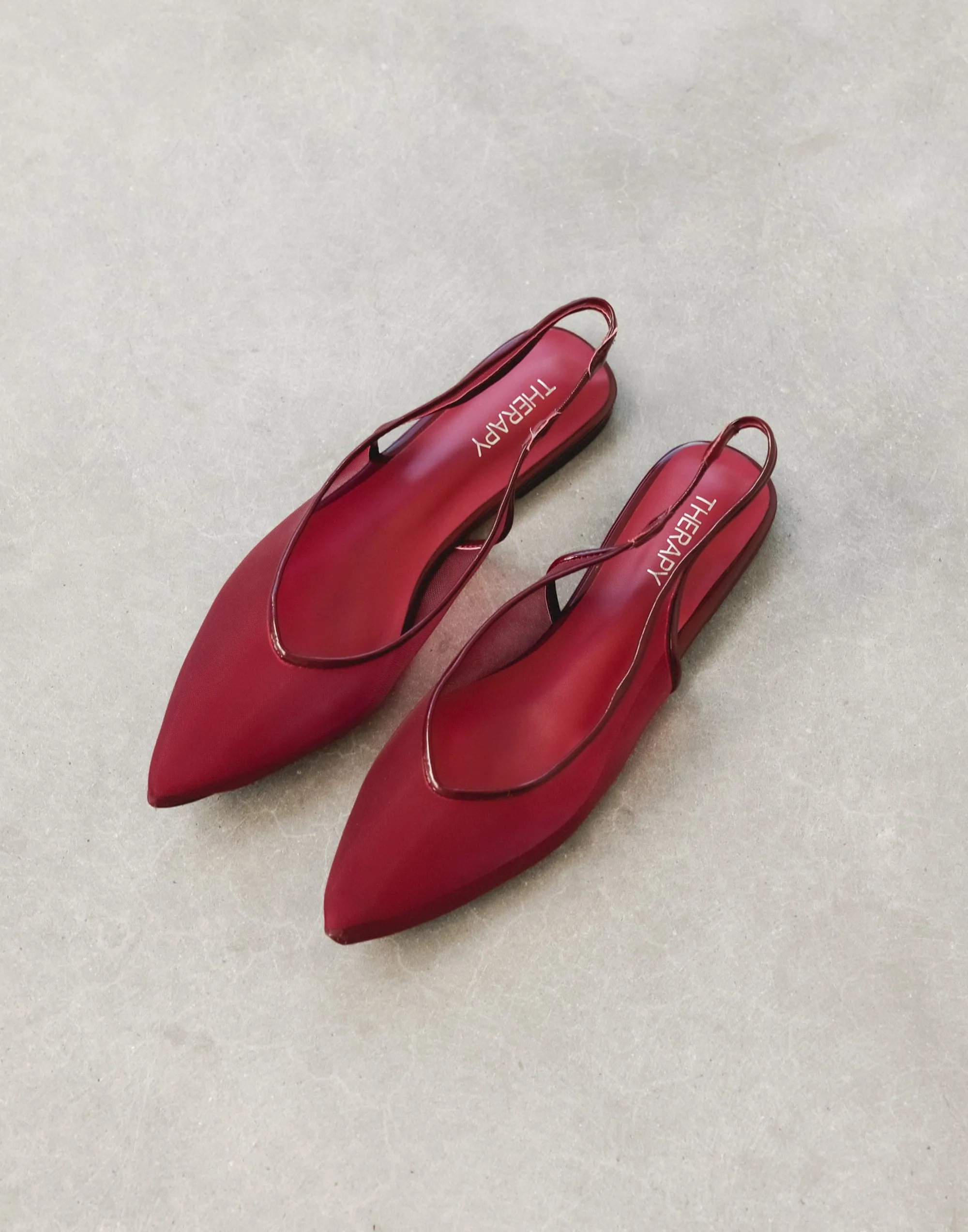 Lazer Flats (Cherry) - By Therapy sold by Charcoal Clothing product image thumbnail 4