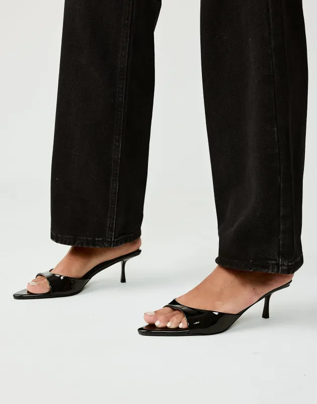 Runa Heels (Black Patent) - By Billini sold by Charcoal Clothing