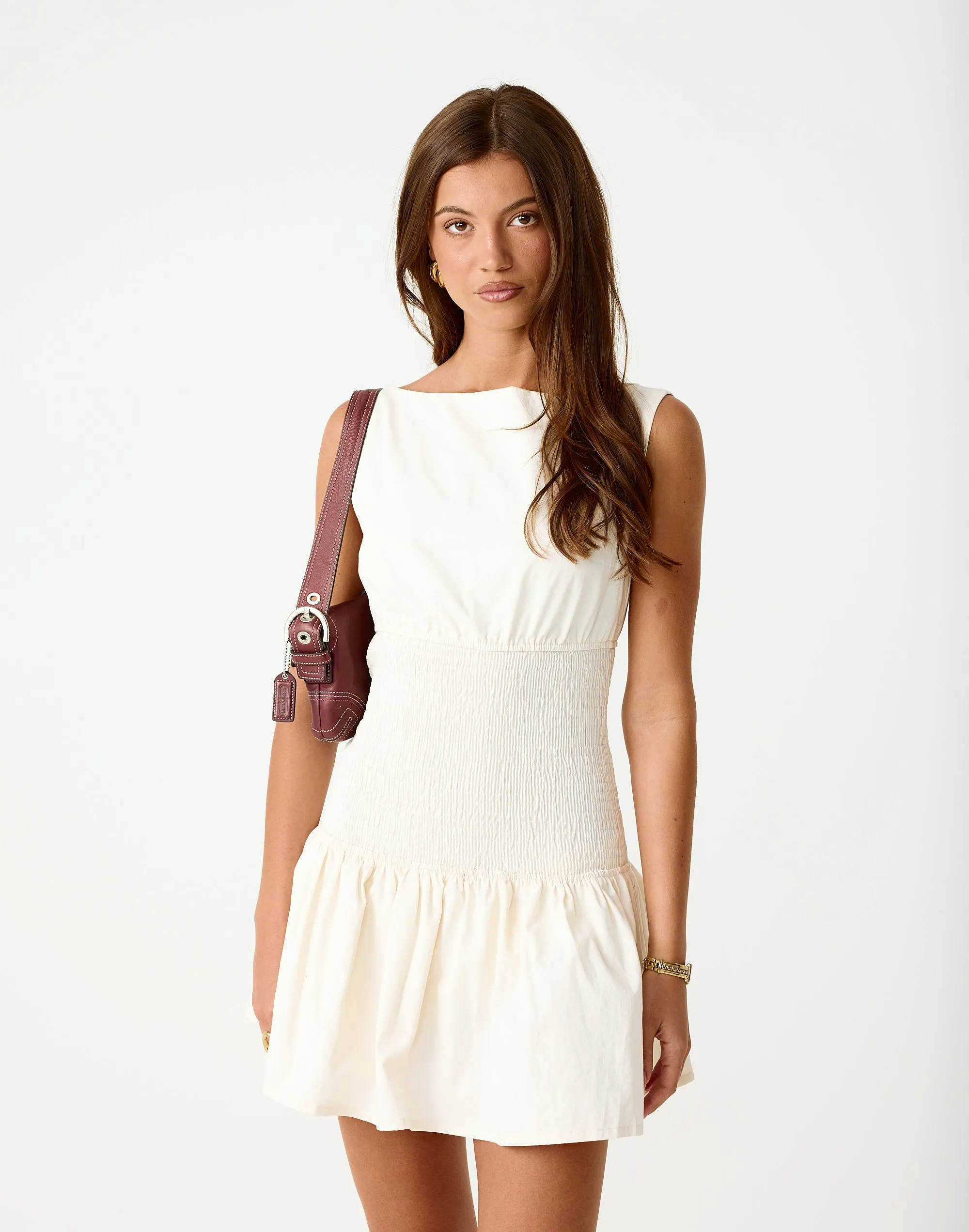 Aloha Mini Dress (Cream) sold by Charcoal Clothing product image thumbnail 4
