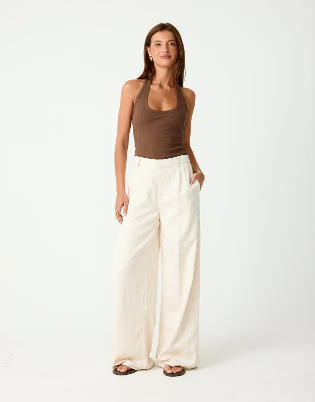 Getaway Pants (Natural) sold by Charcoal Clothing