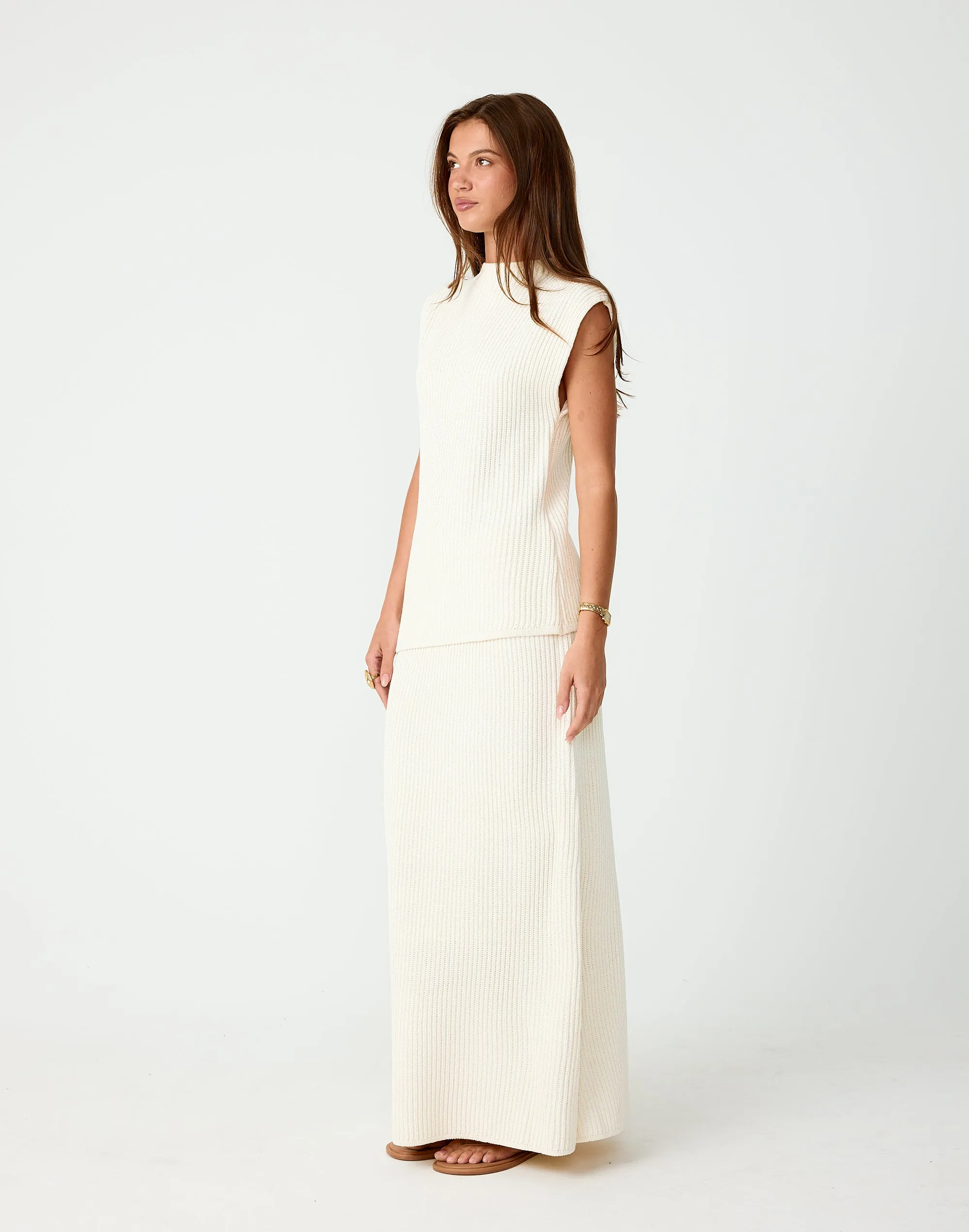 Reef Maxi Skirt (Cream) sold by Charcoal Clothing product image thumbnail 4
