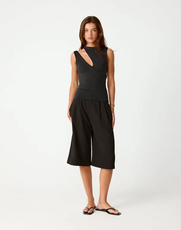 Solana Top (Black) sold by Charcoal Clothing