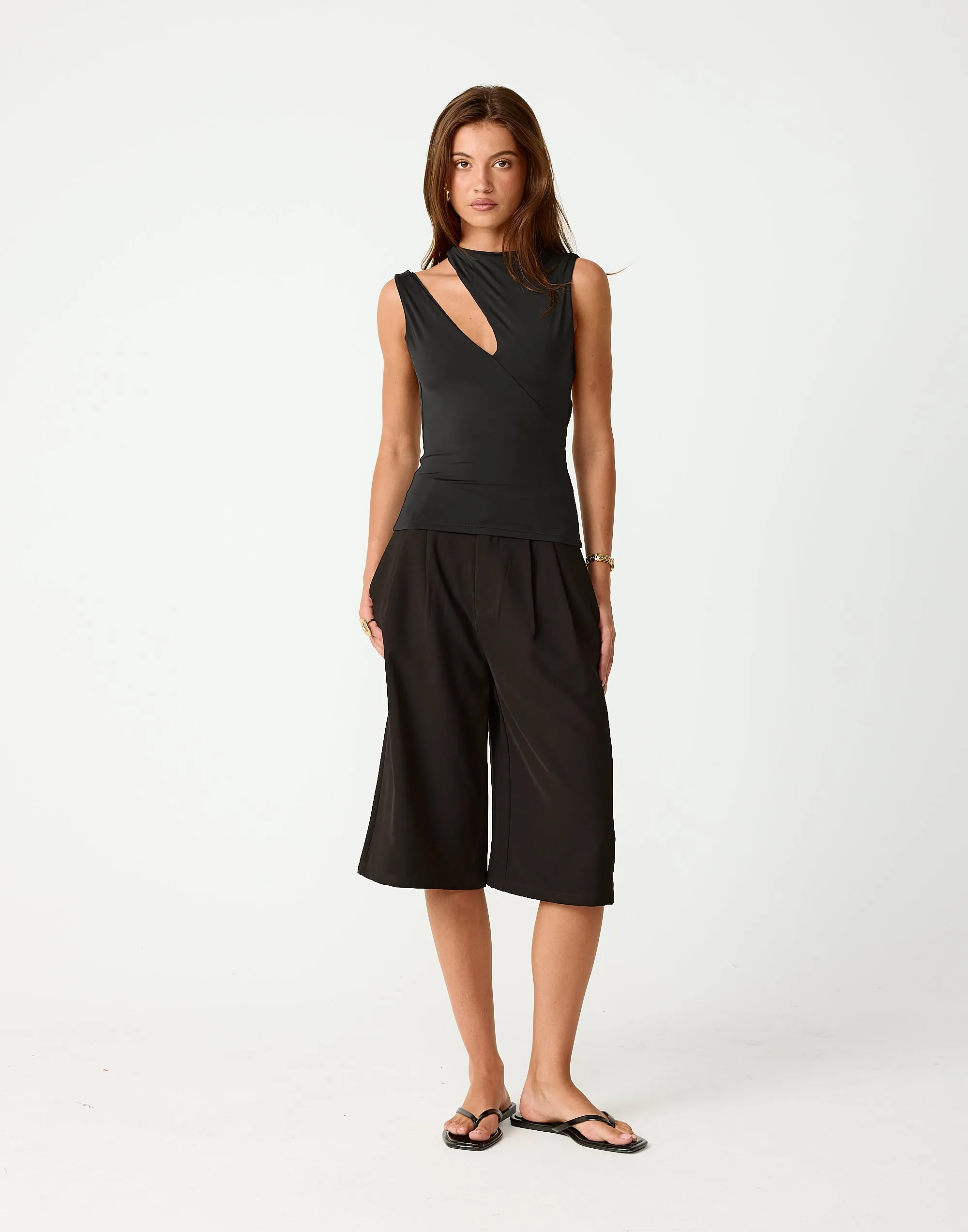 Solana Top (Black) sold by Charcoal Clothing