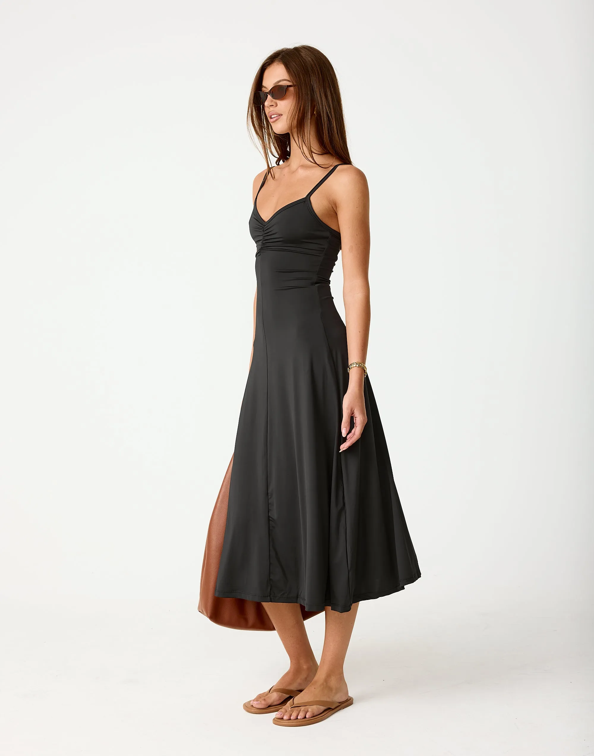 Poppy Midi Dress (Black) sold by Charcoal Clothing product image thumbnail 5