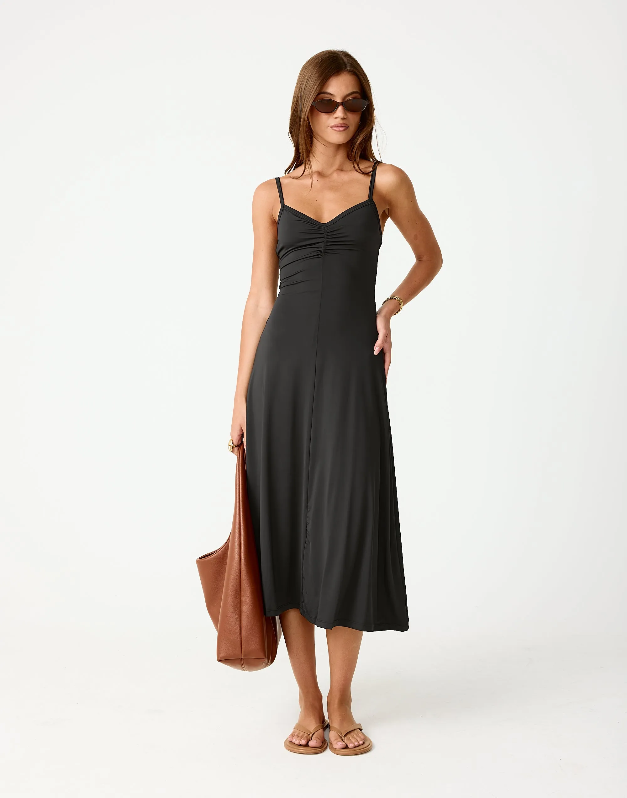 Poppy Midi Dress (Black) sold by Charcoal Clothing product image thumbnail 4