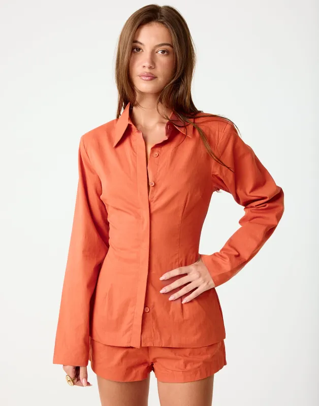 Amity Top (Paprika) sold by Charcoal Clothing