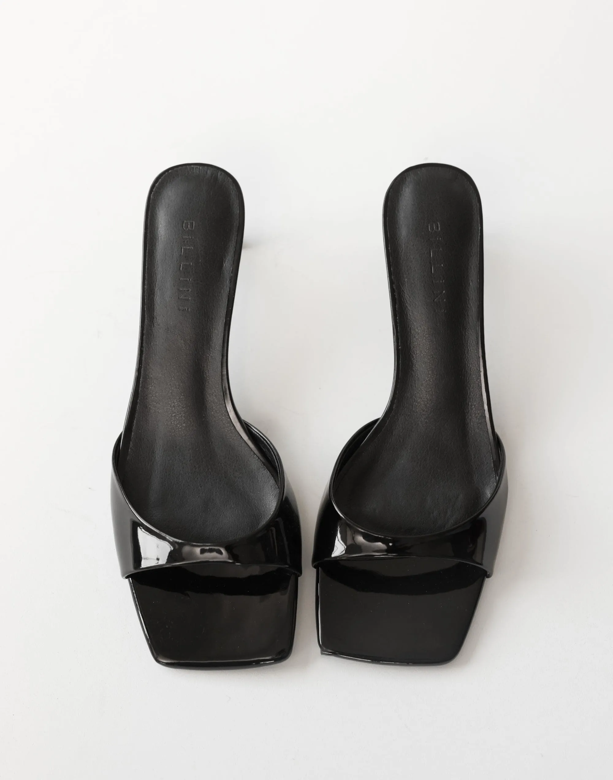 Yadira Heels (Black Patent) - By Billini sold by Charcoal Clothing