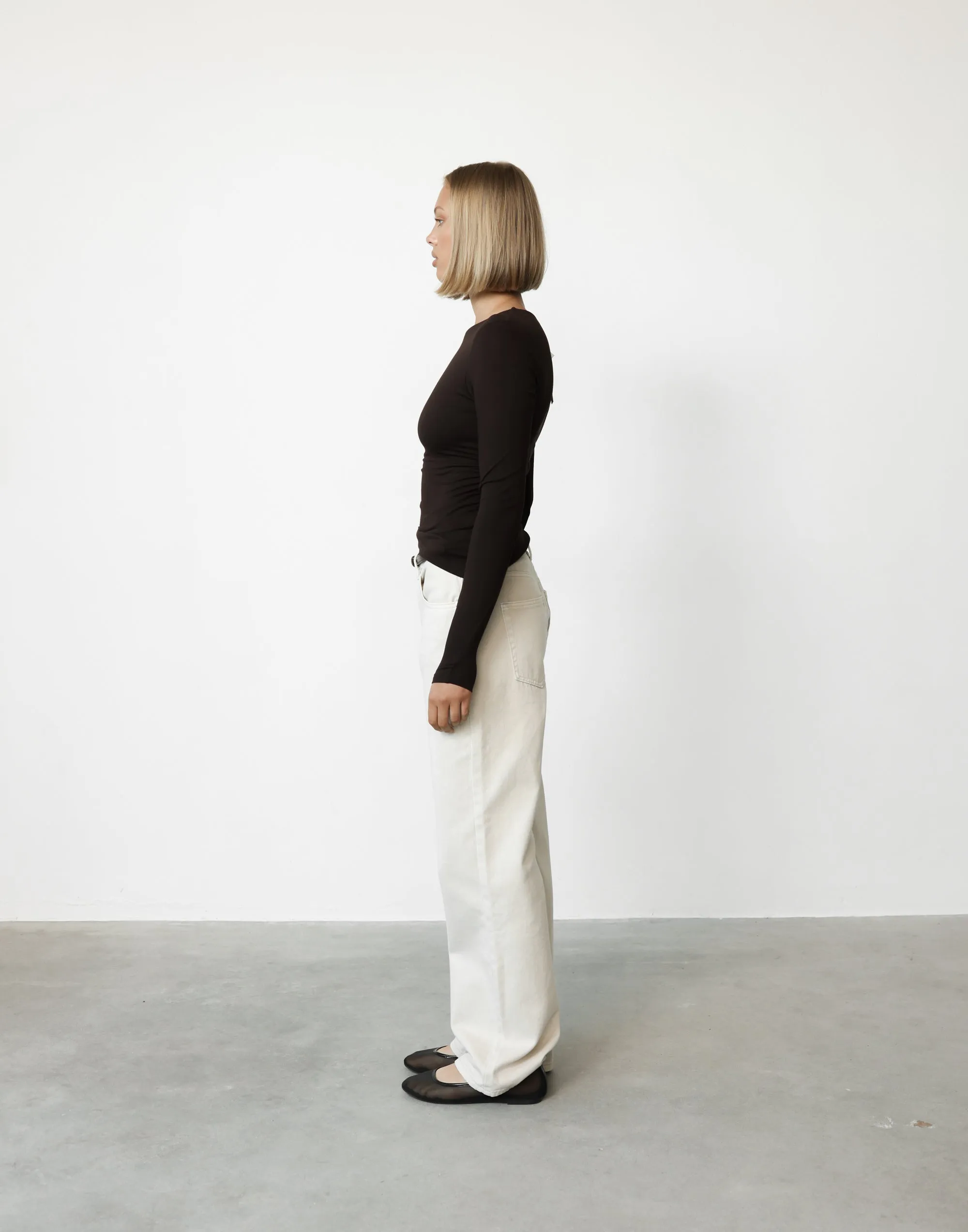 Aramie Top (Chocolate) sold by Charcoal Clothing product image thumbnail 3