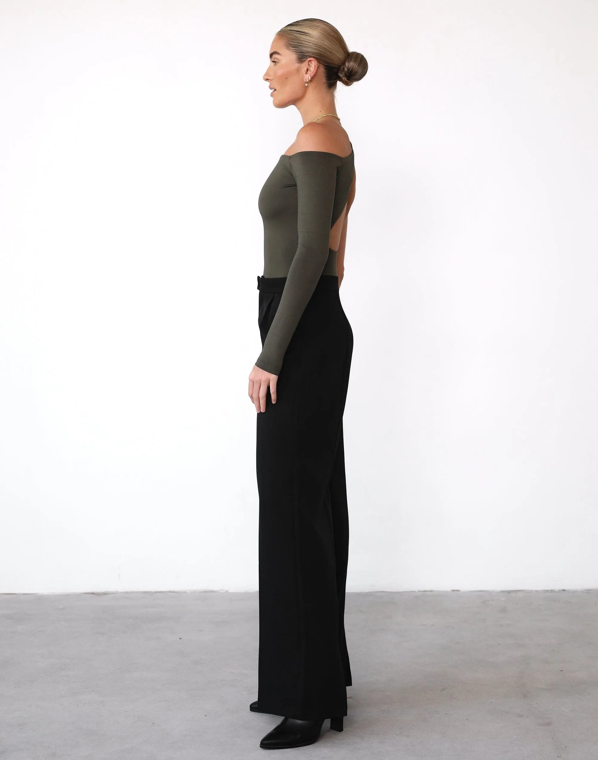 Nico Bodysuit (Burnt Olive) sold by Charcoal Clothing product image thumbnail 3