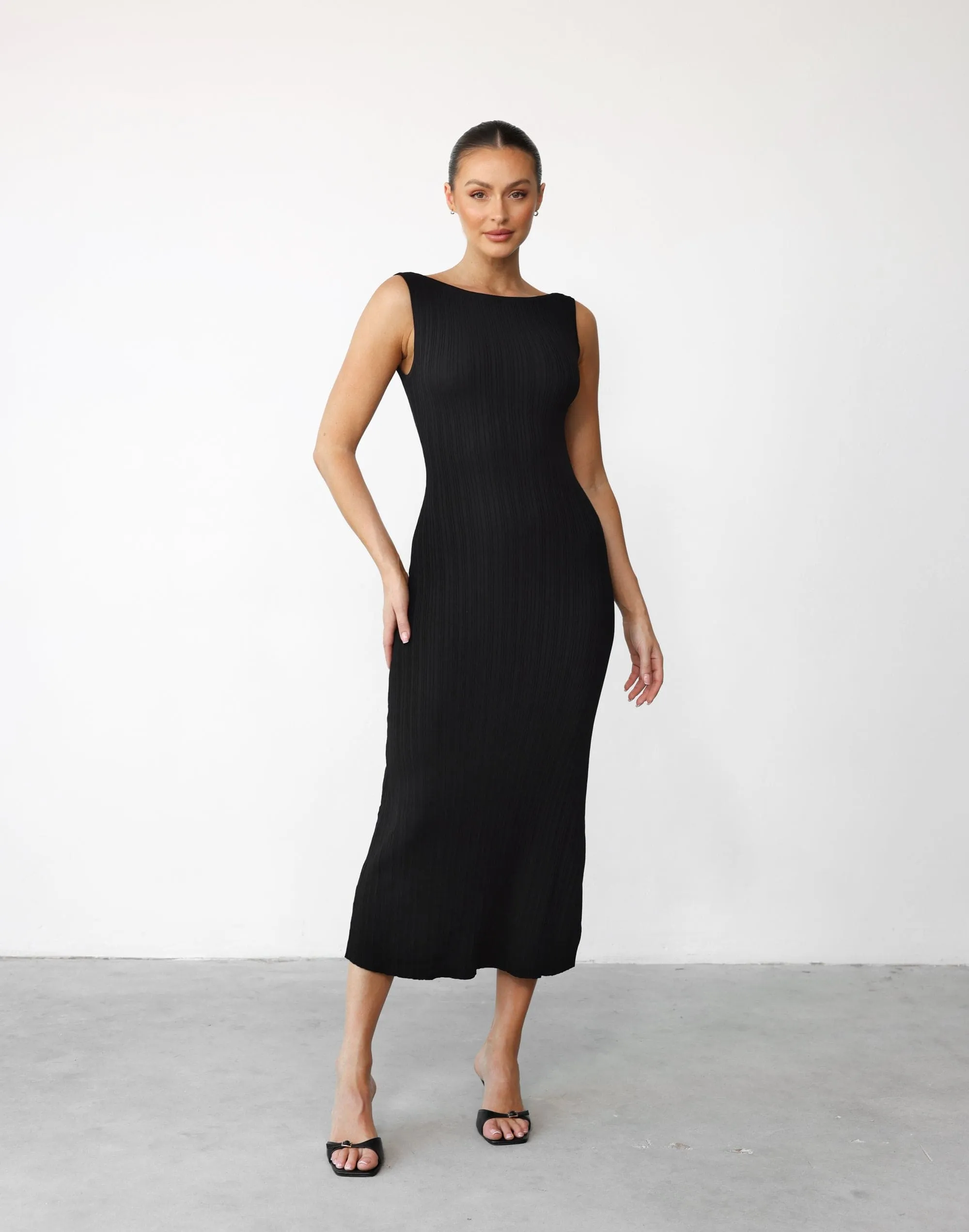 Aylah Midi Dress (Black) sold by Charcoal Clothing product image thumbnail 2