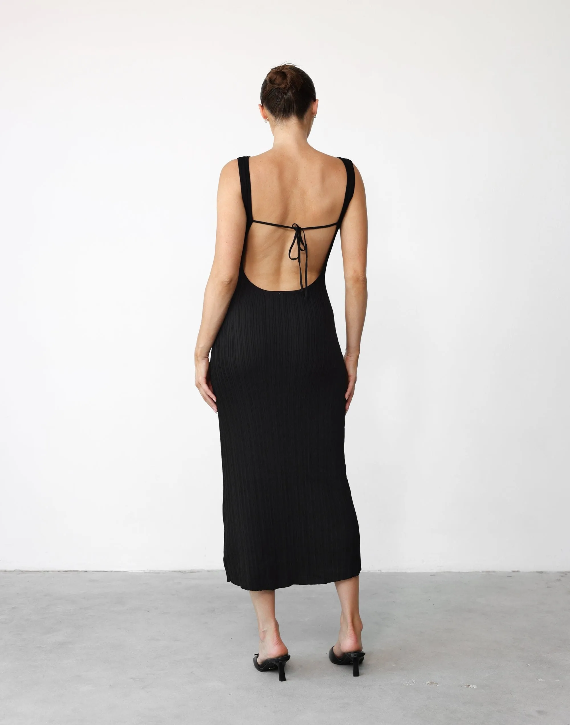 Aylah Midi Dress (Black) sold by Charcoal Clothing product image thumbnail 5