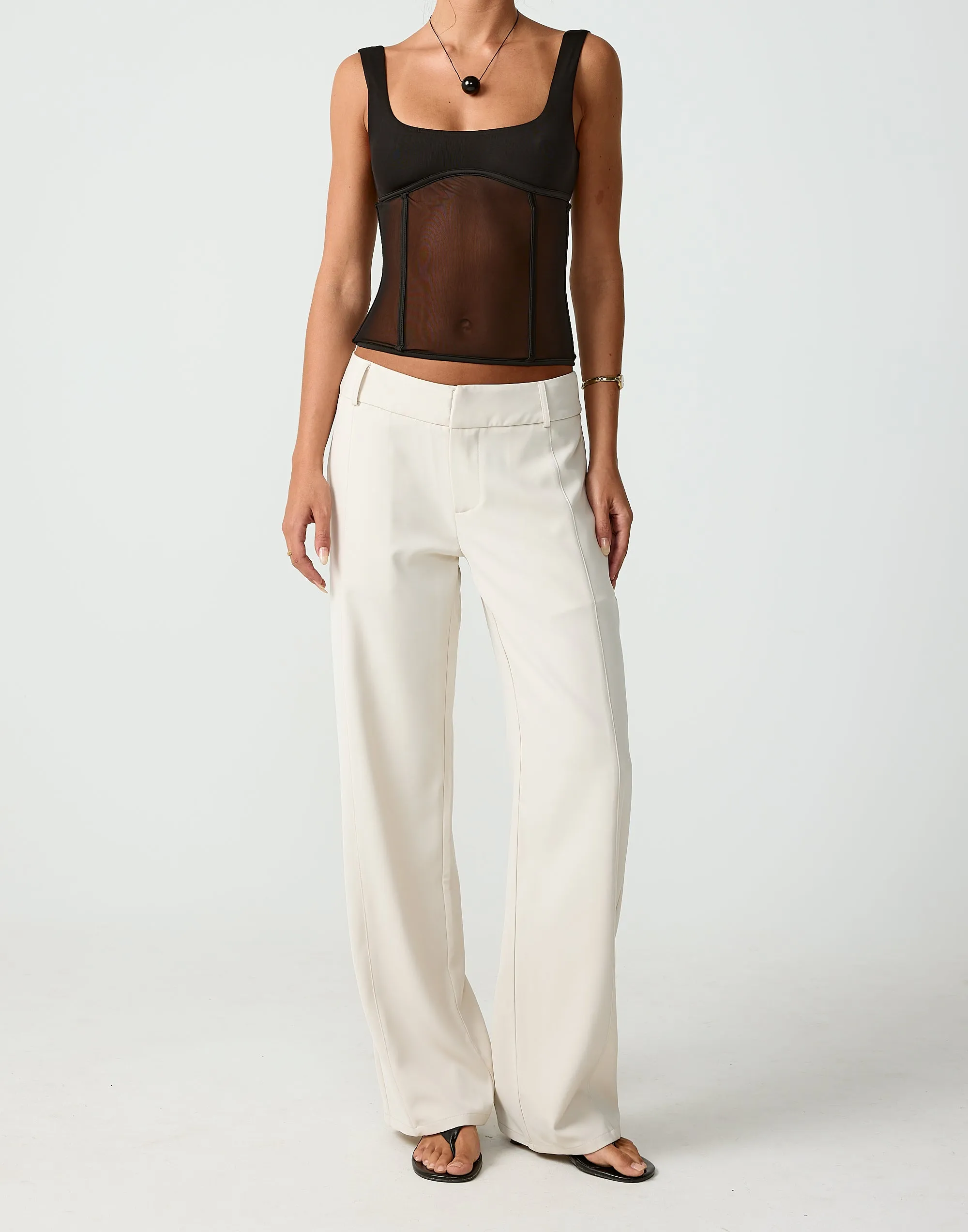 Darcy Pants (Cream) sold by Charcoal Clothing product image thumbnail 3