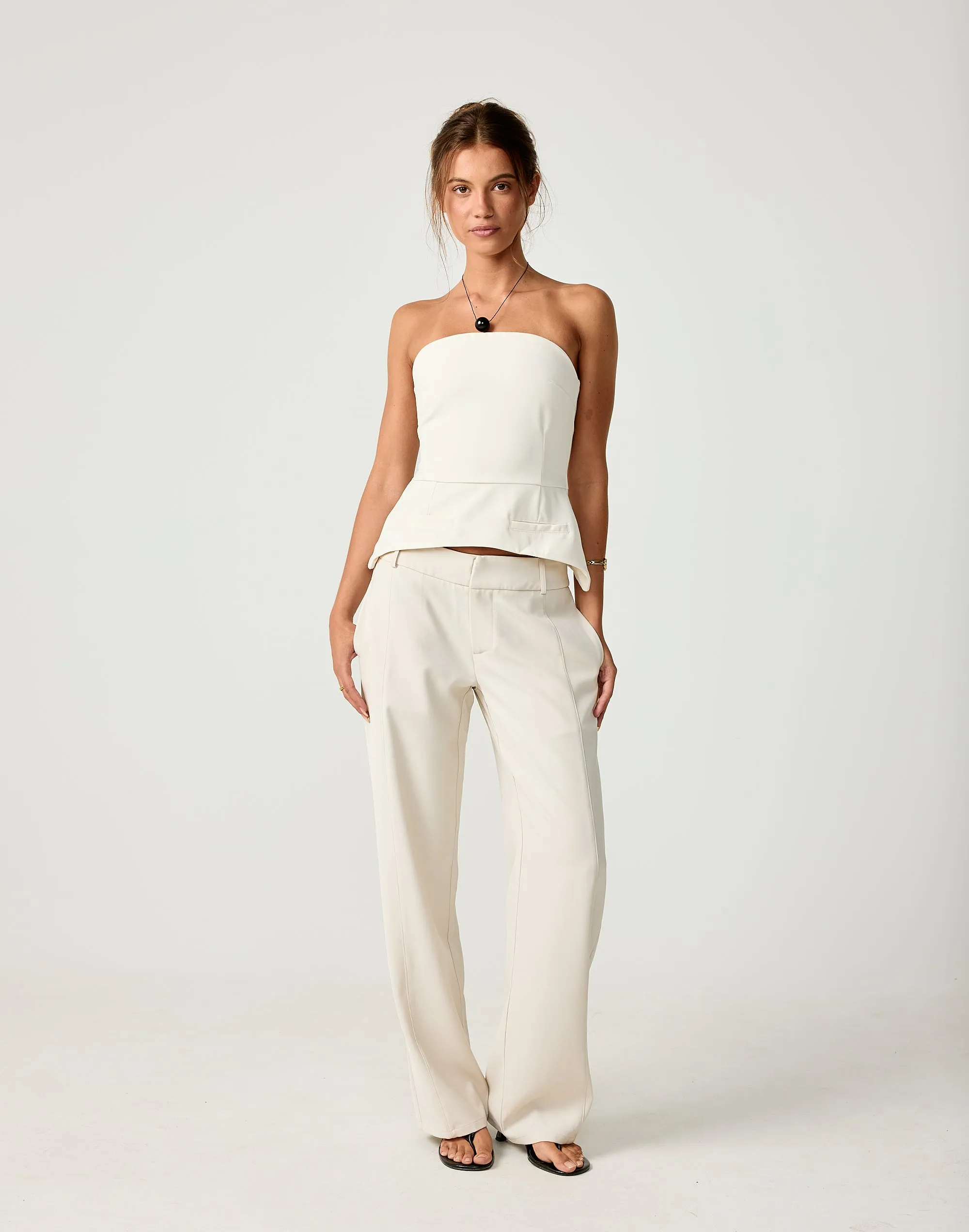 Darcy Pants (Cream) sold by Charcoal Clothing