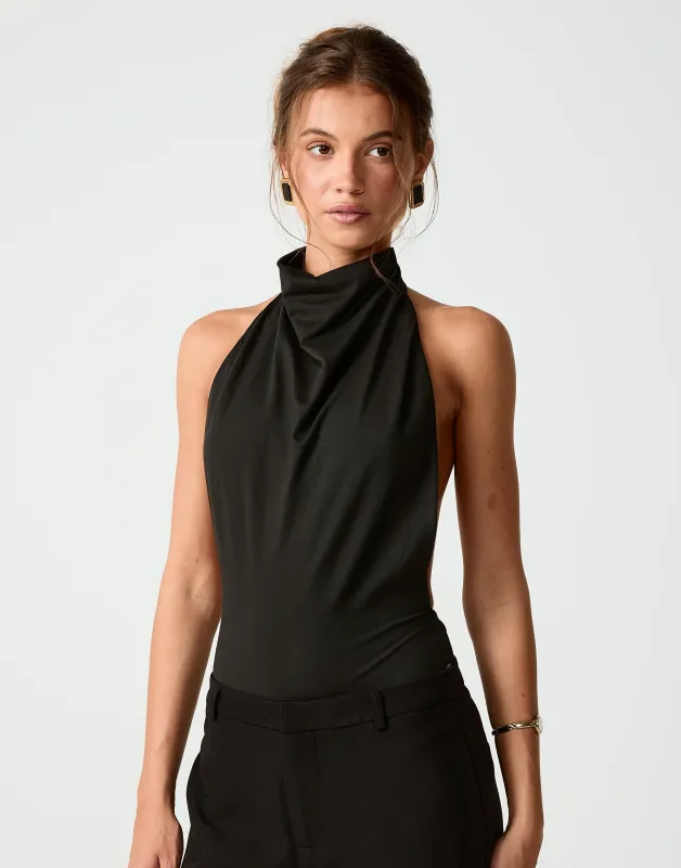 Gio Bodysuit (Black) made by Charcoal Clothing